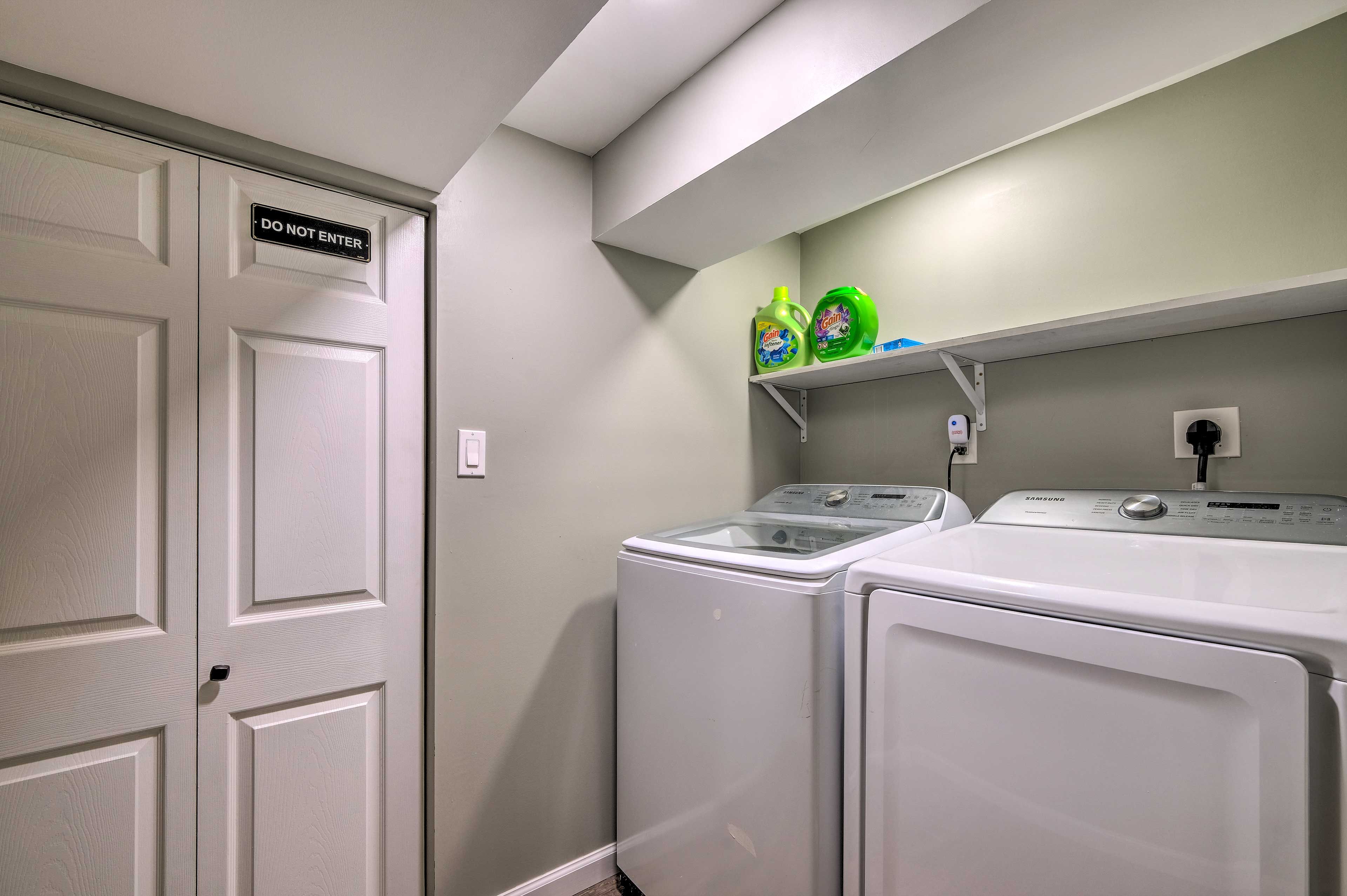 In-Home Laundry | Basement