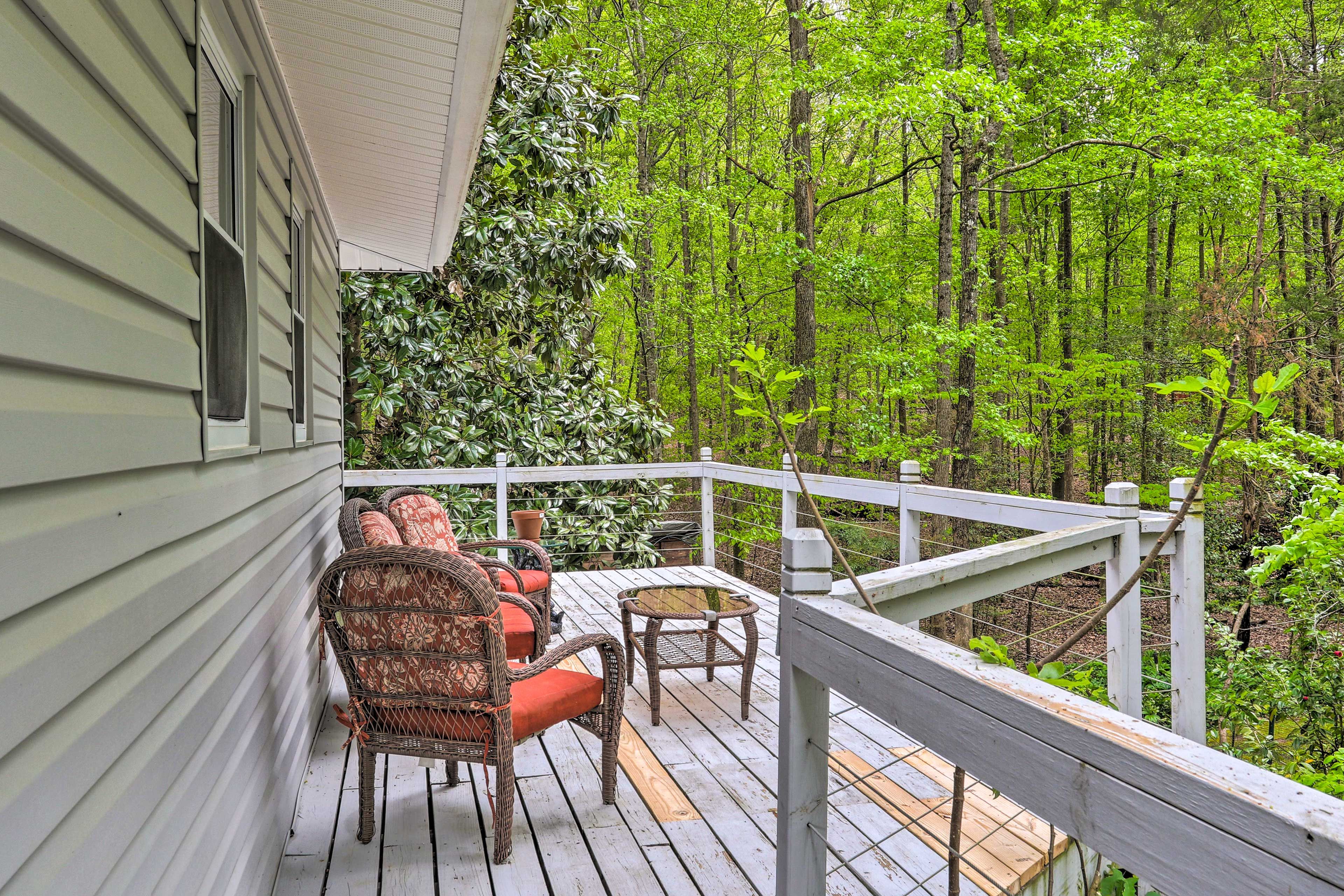 Deck | Wooded Views