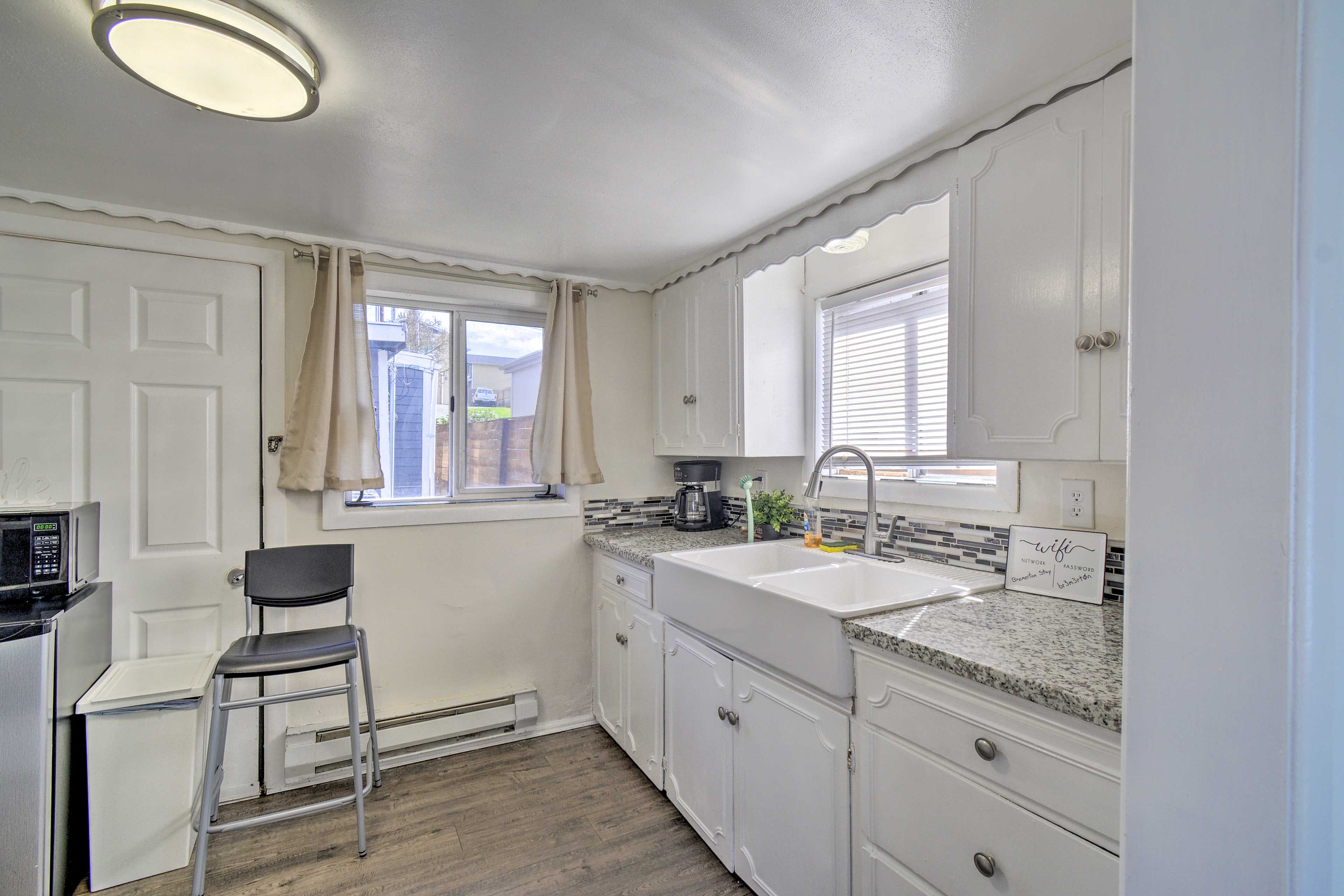 Well-Equipped Kitchen