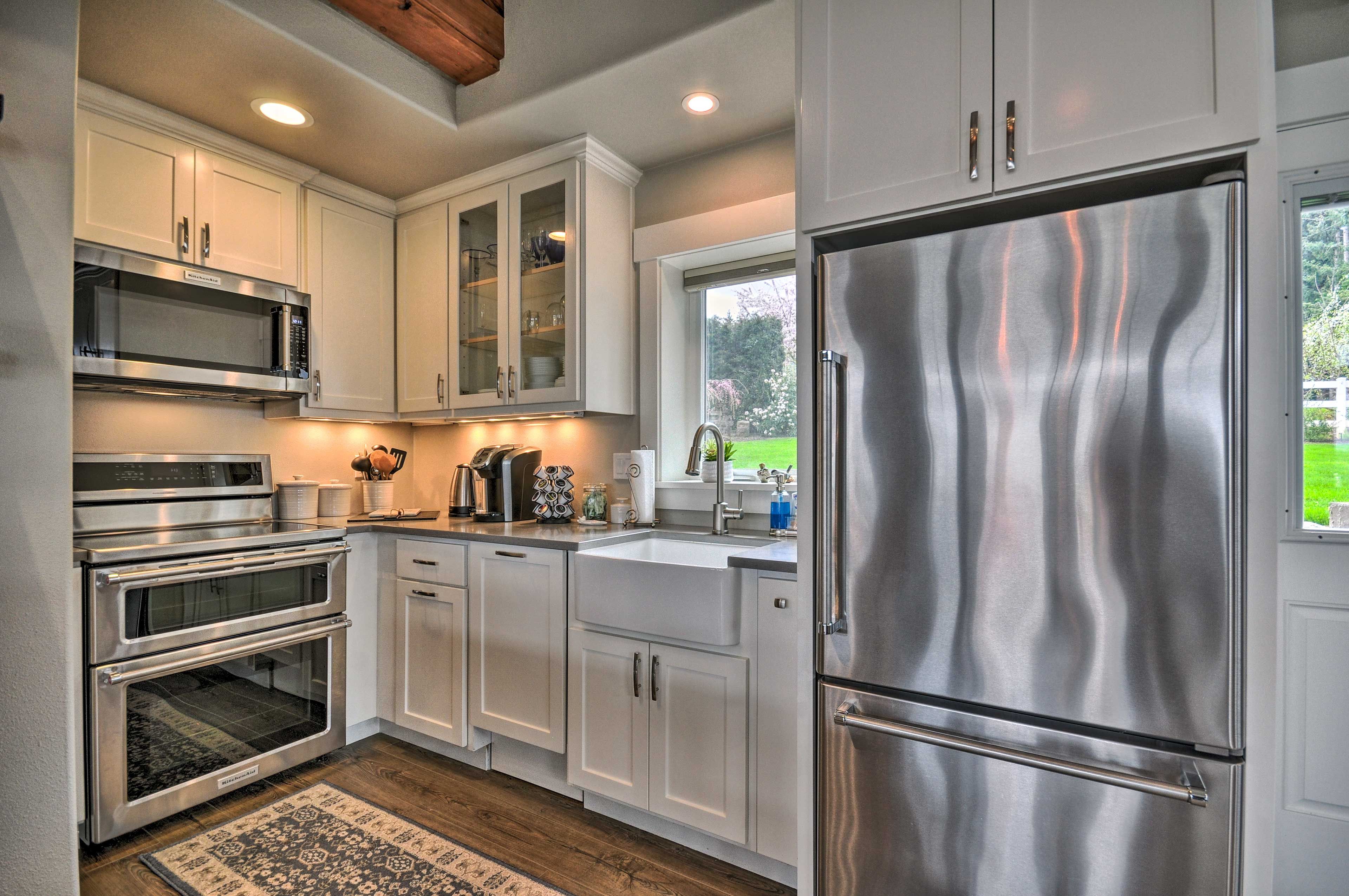 Well-Equipped Kitchen