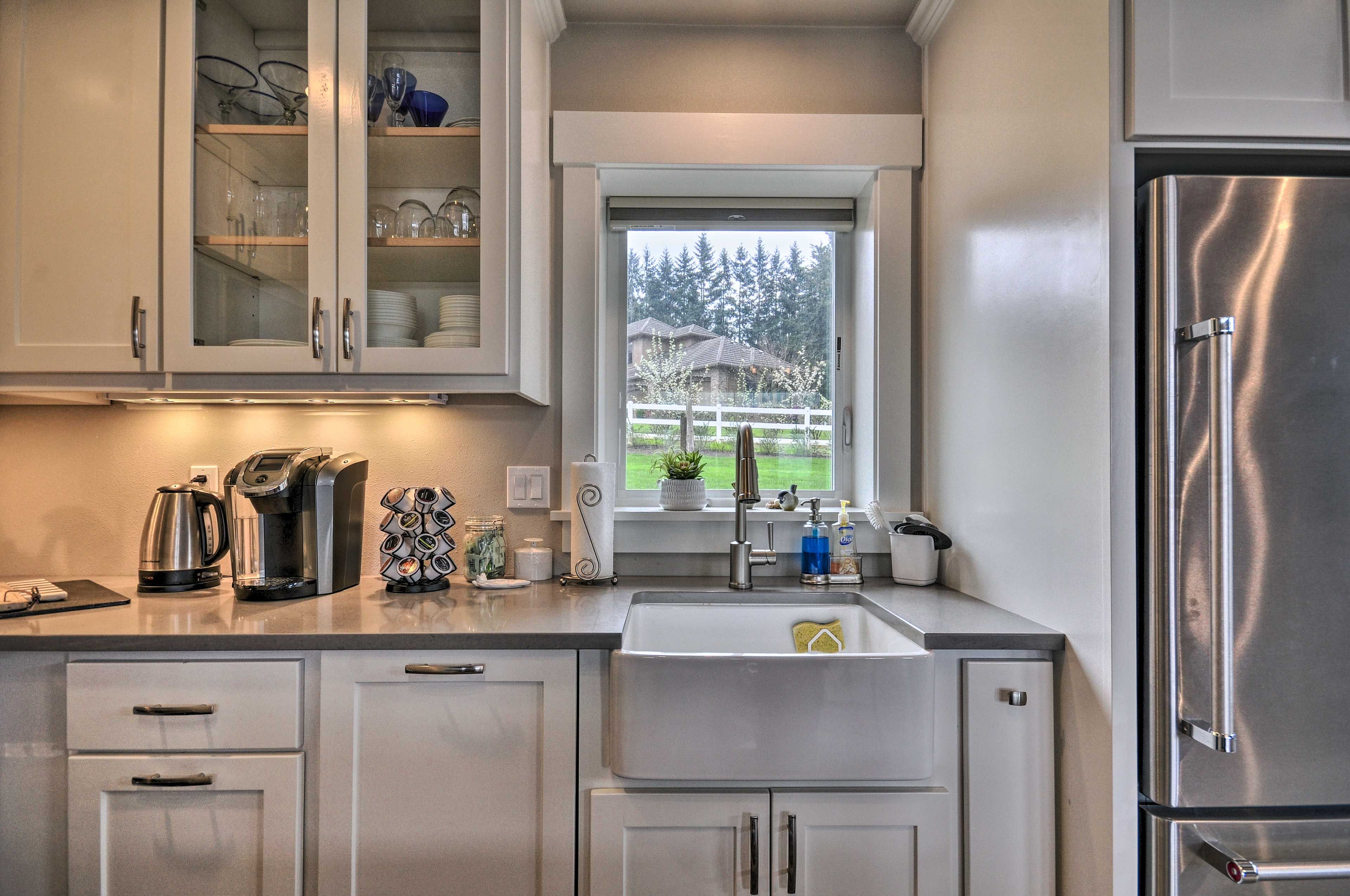 Well-Equipped Kitchen