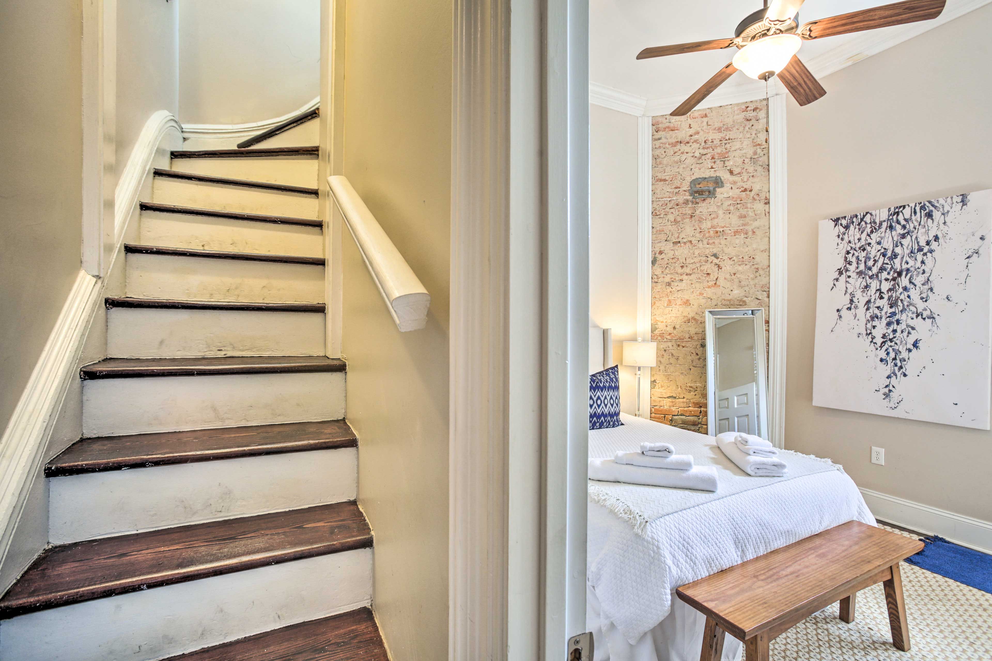 Stairs to Upper Level