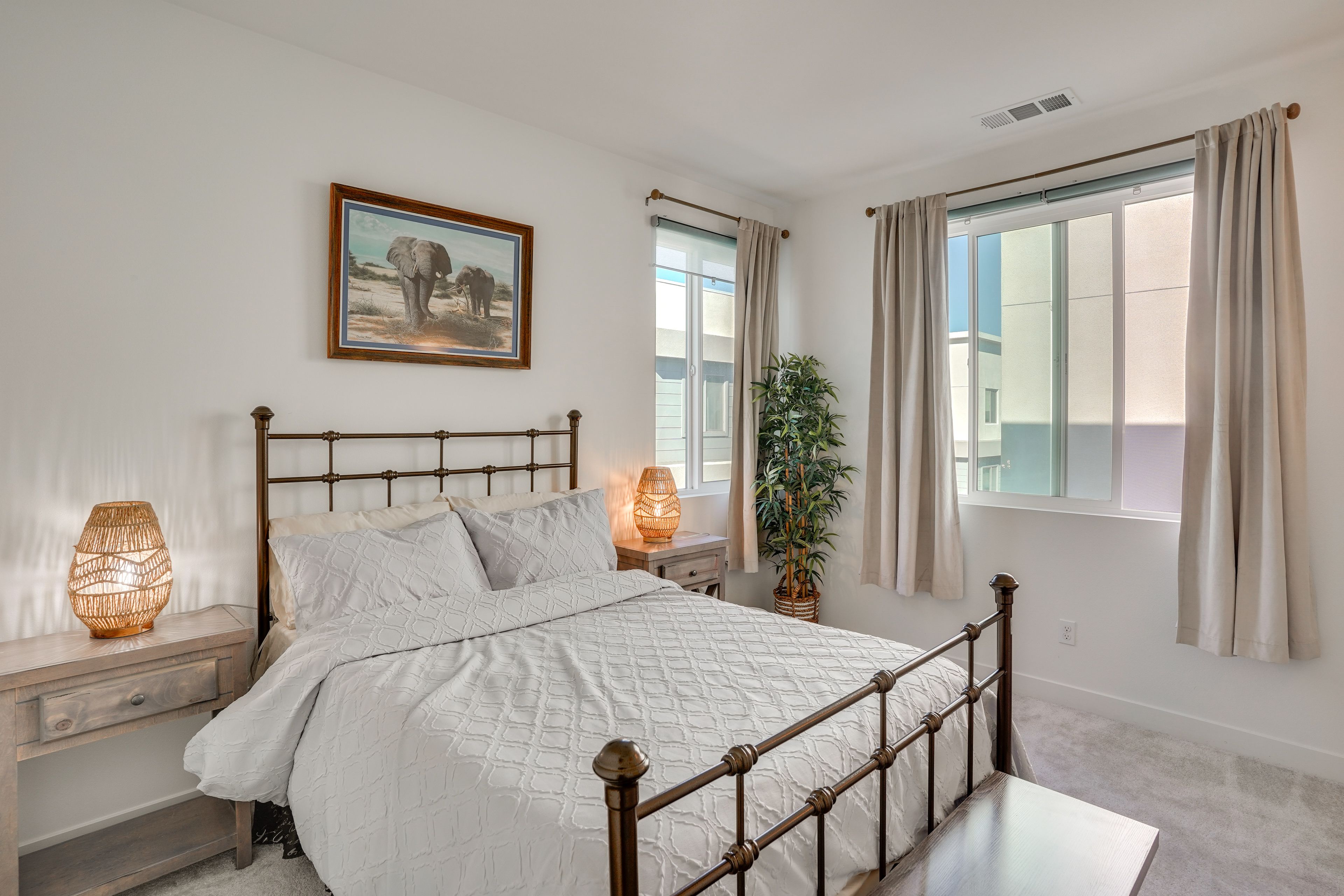 Bedroom 2 | Full Bed | Linens Provided | 3rd Floor