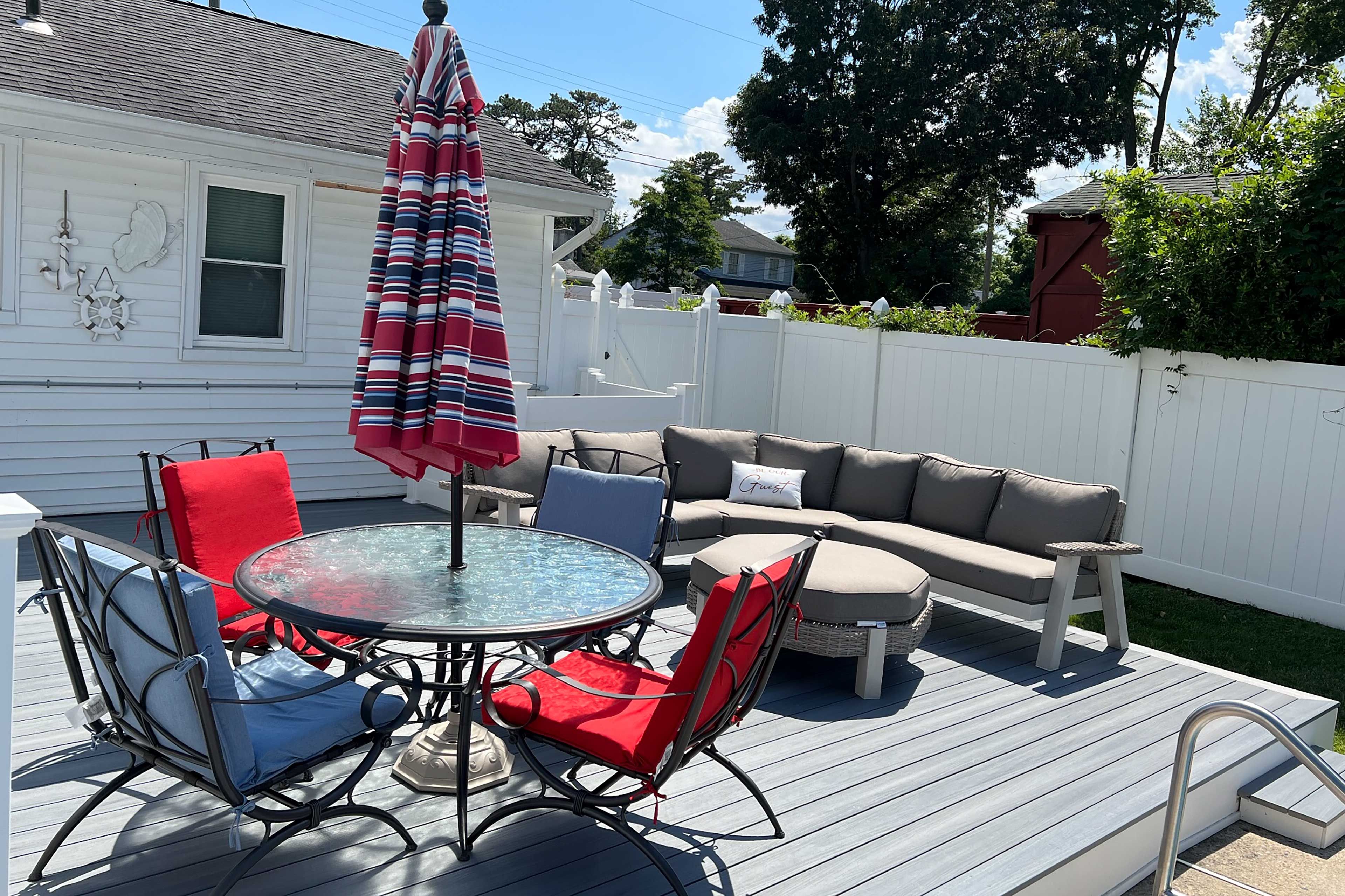 Private Deck | Propane Grill | Outdoor Lighting