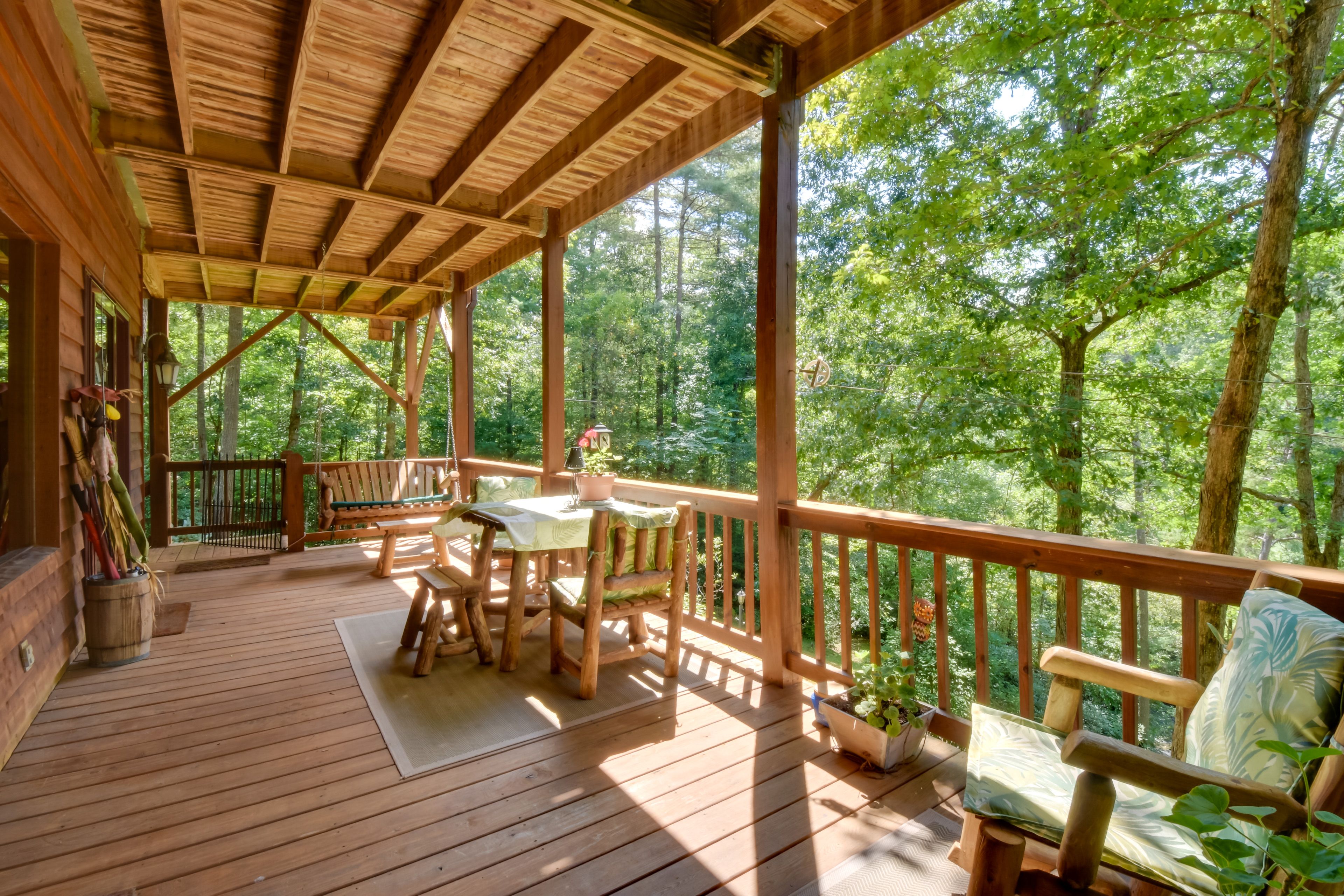 Deck | Wooded Views | Lower Level of Home