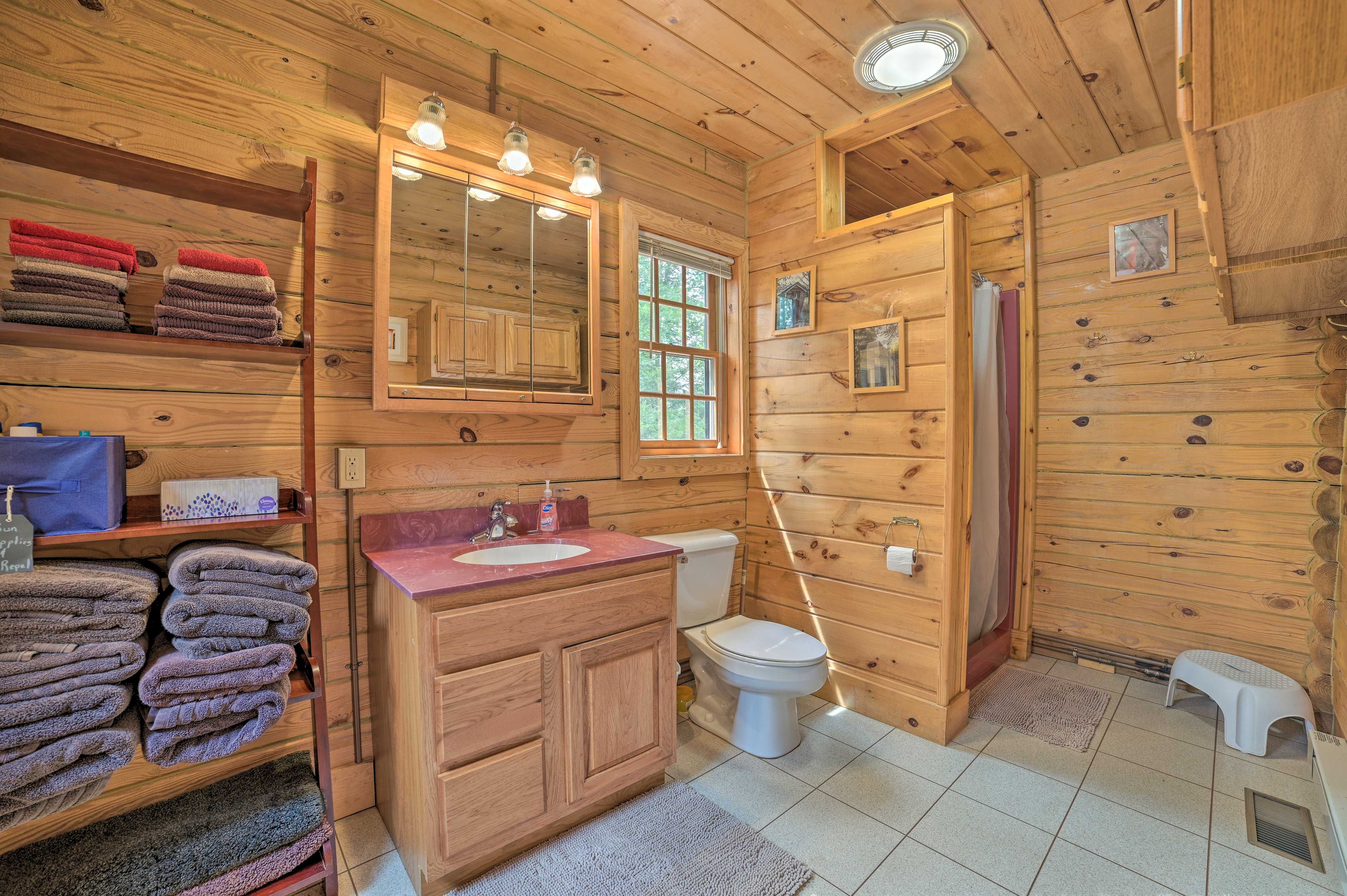 Full Bathroom | Towels Provided | Complimentary Toiletries