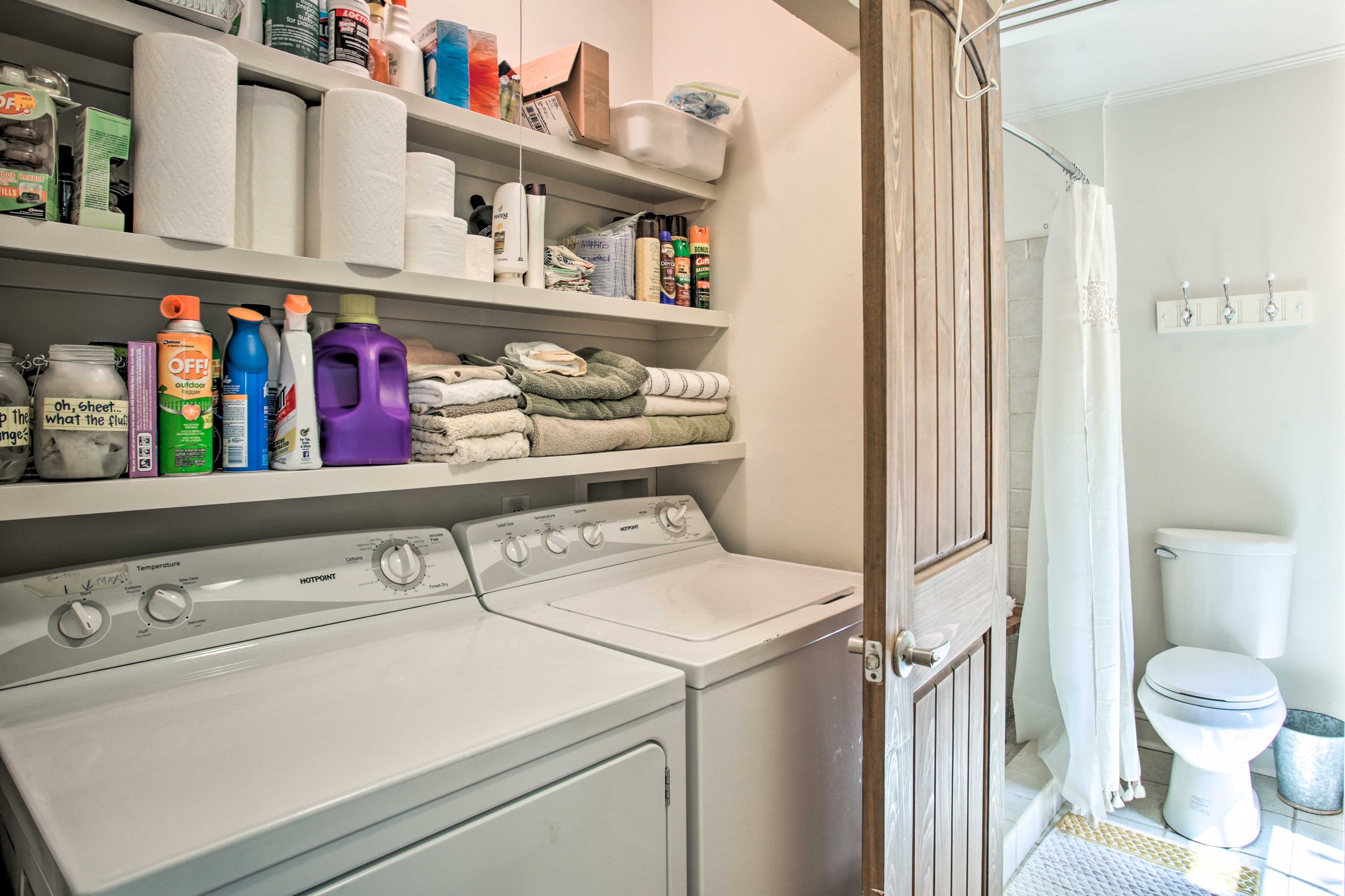 Full Bathroom | In-Unit Laundry