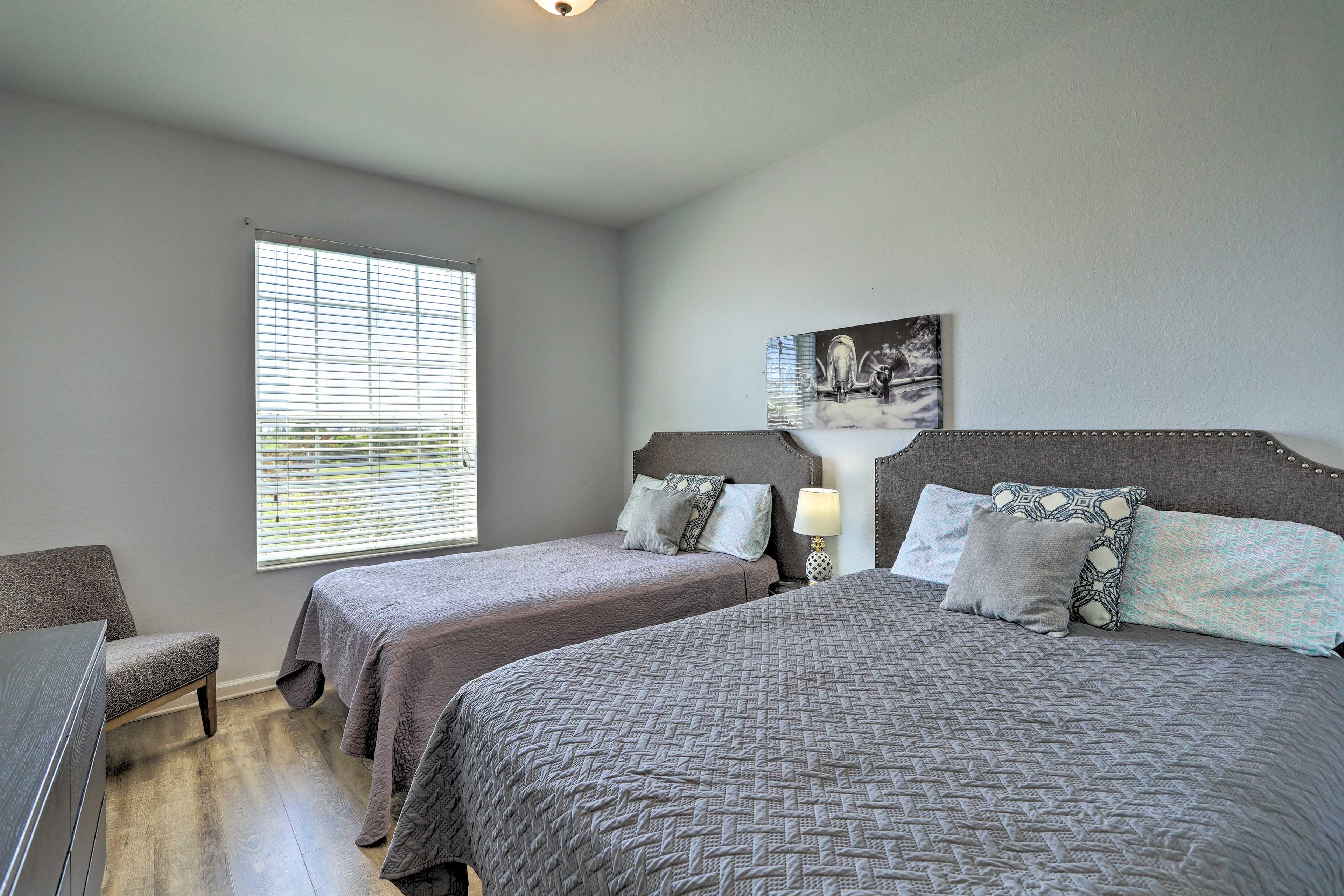 Bedroom 3 | 2 Queen Beds