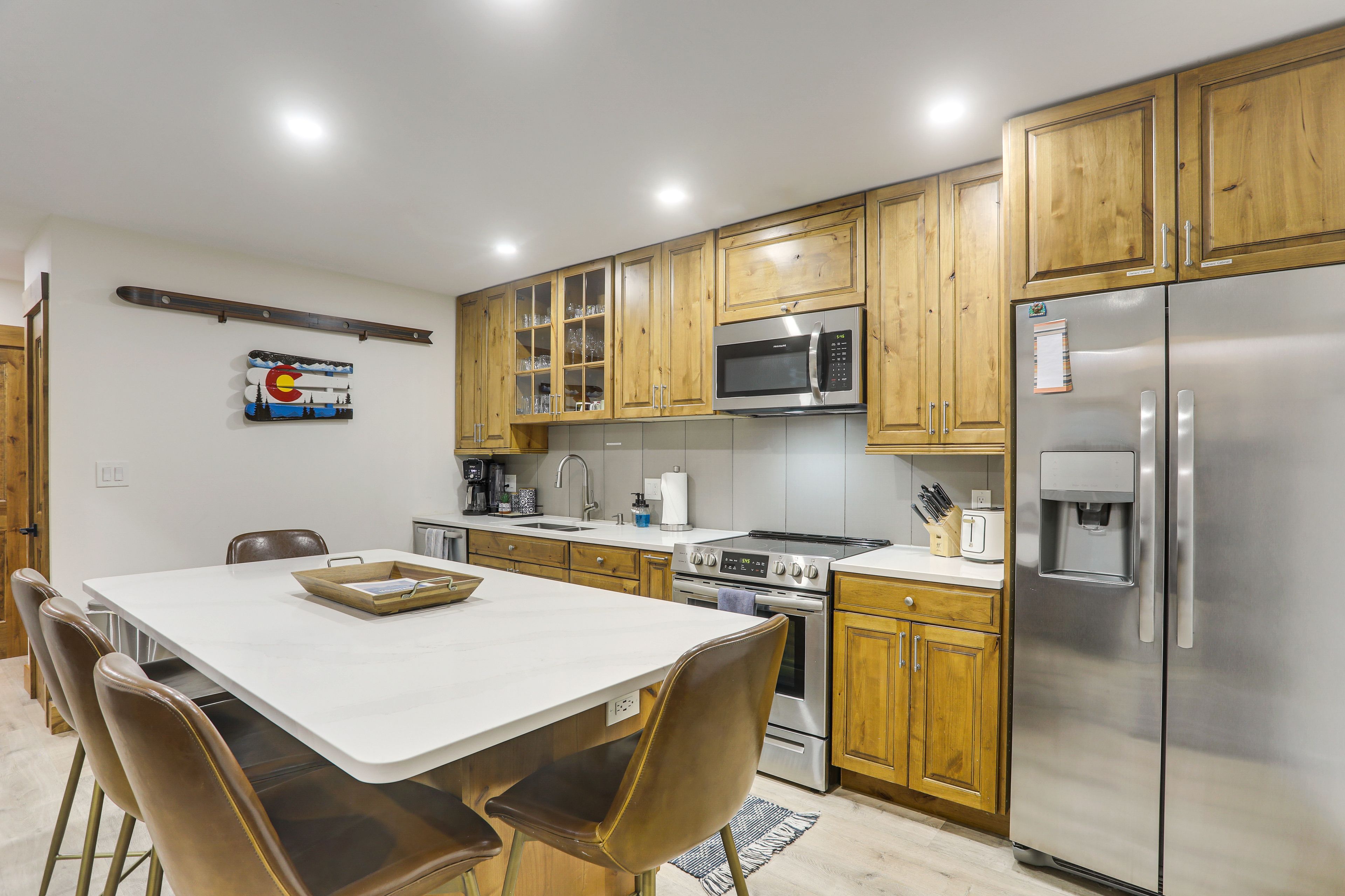 Kitchen | Single-Story Unit | Fully Equipped | Cooking Basics | Coffee Maker