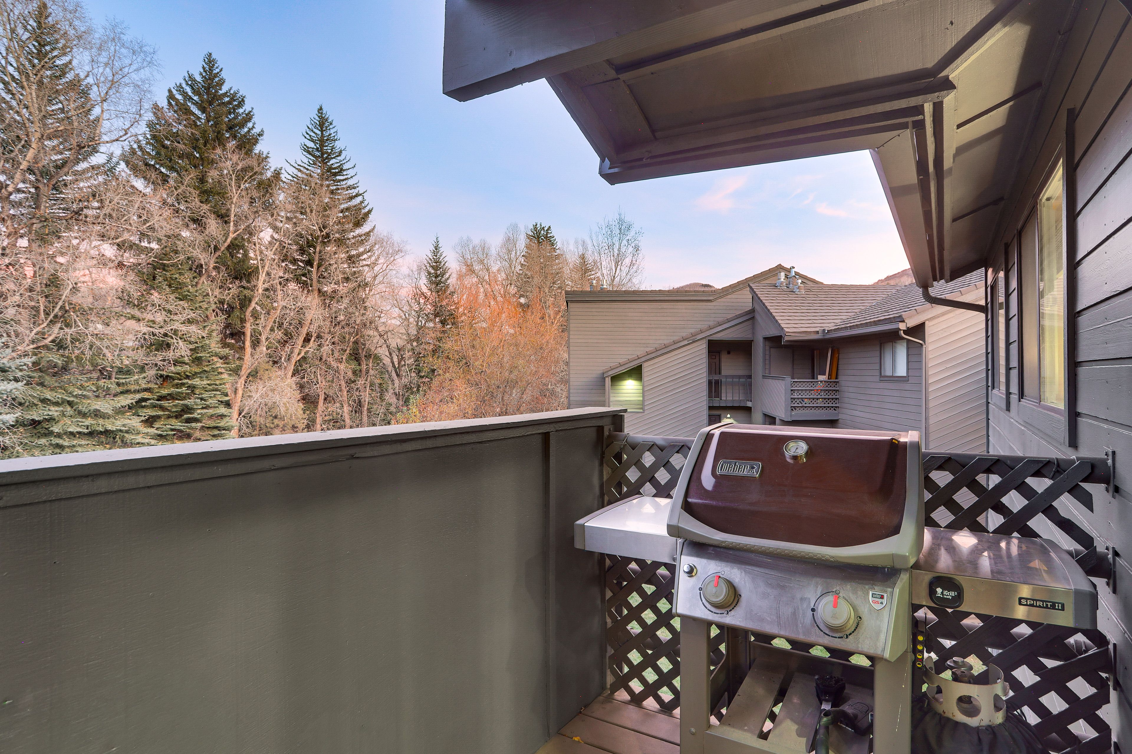 Private Balcony | Gas Grill