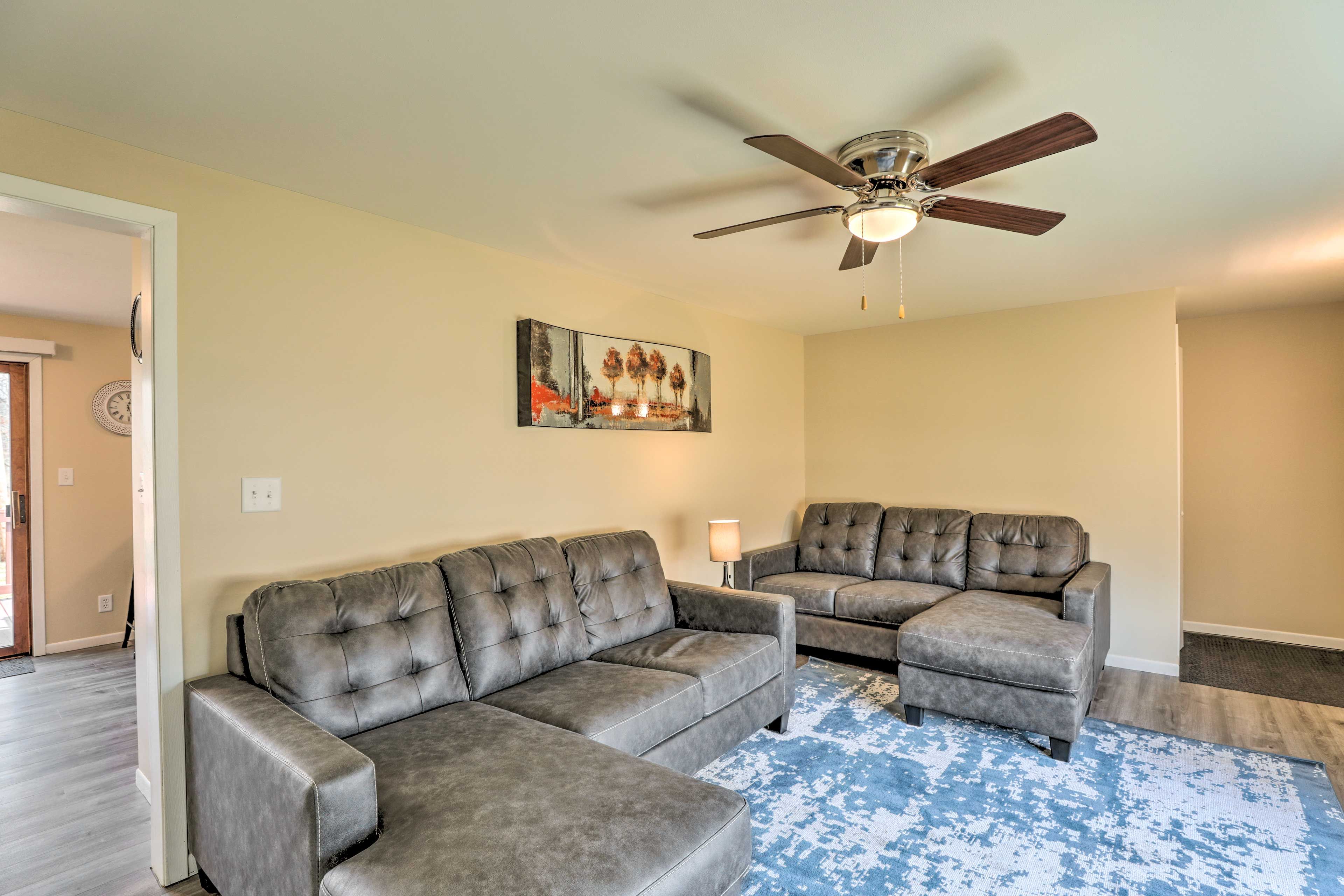 Living Room | 2 Queen Sleeper Sofas