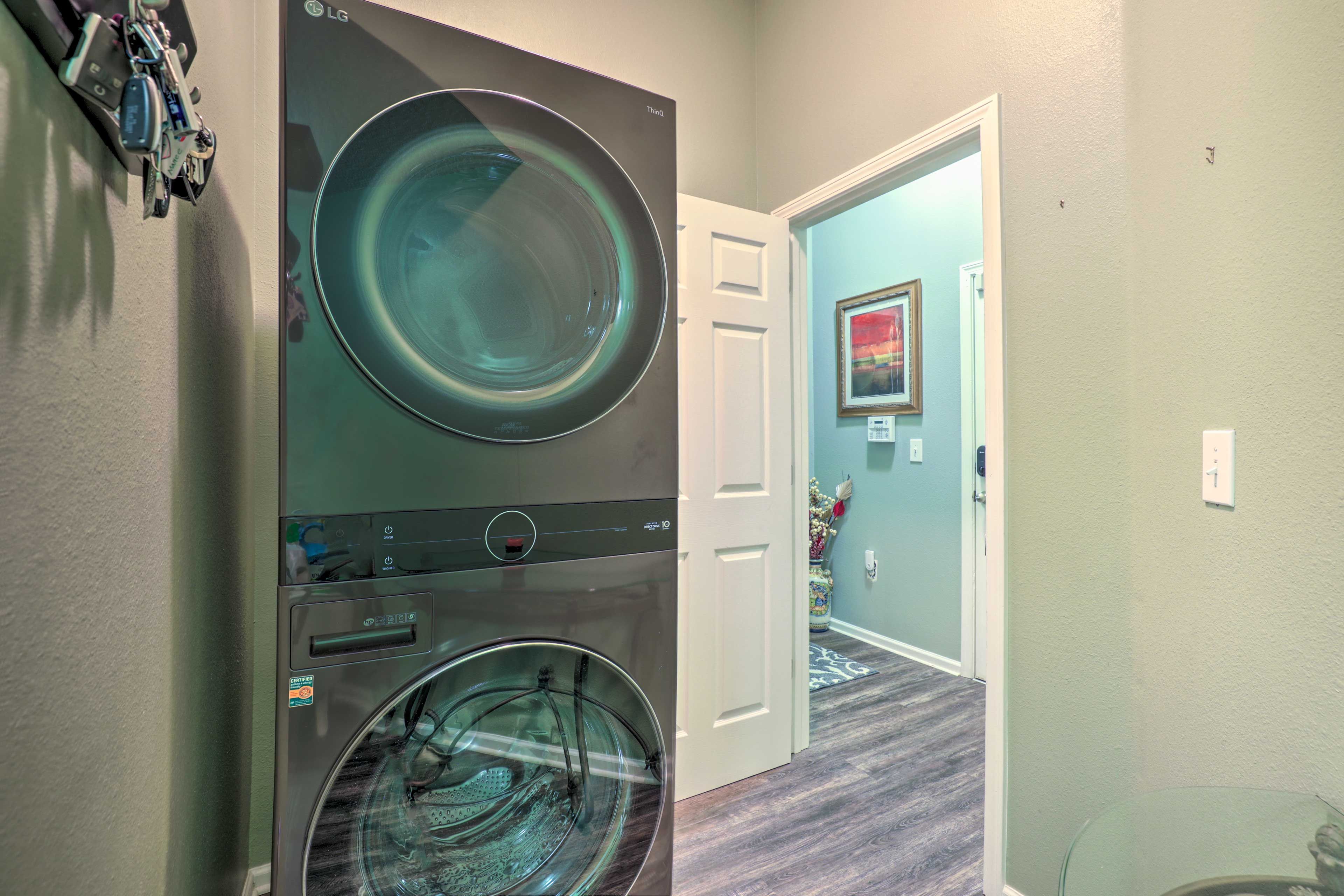 Laundry Area | Laundry Detergent | Iron/Board | Clothes Steamer