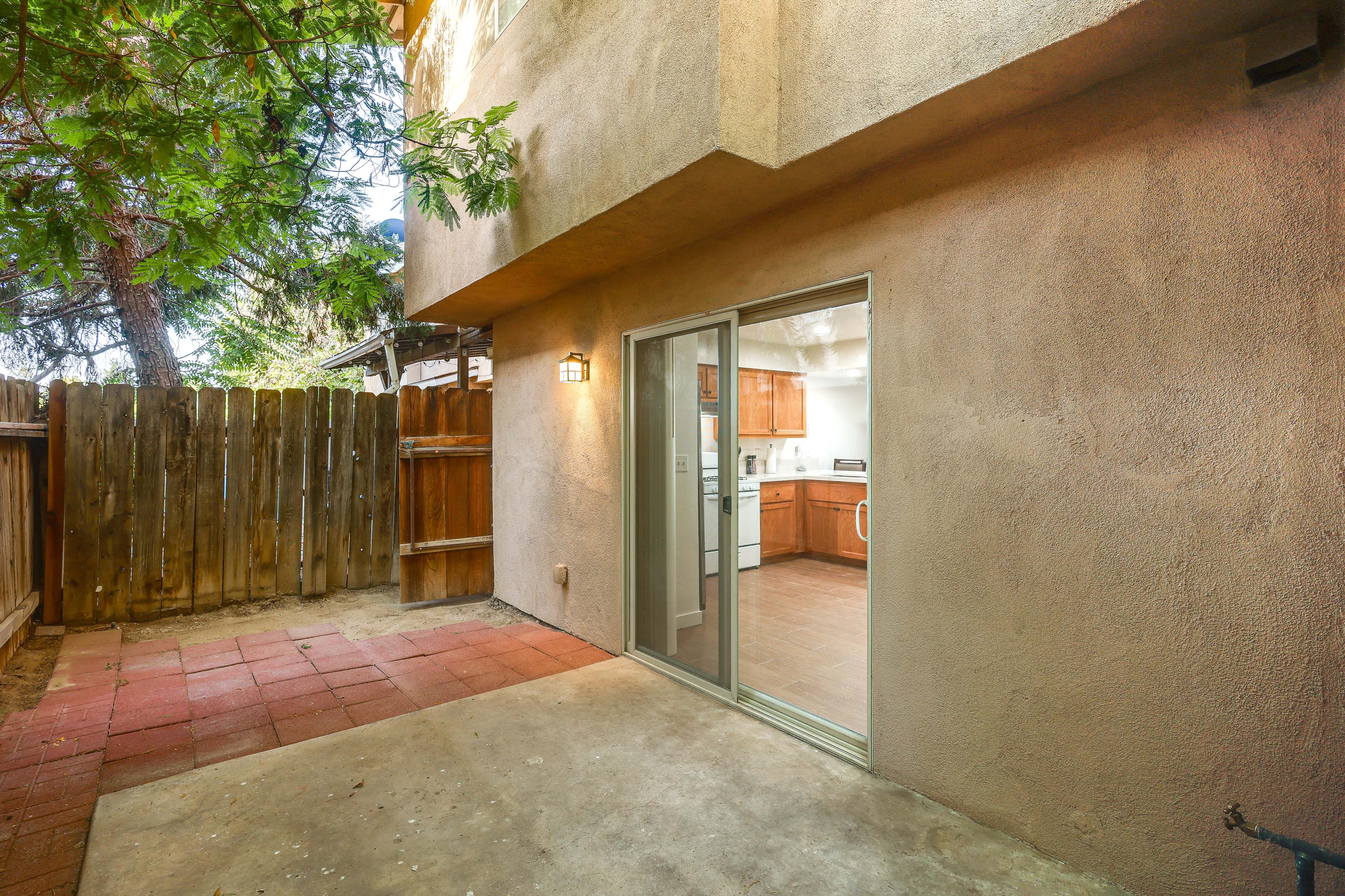 Townhome Exterior | Patio