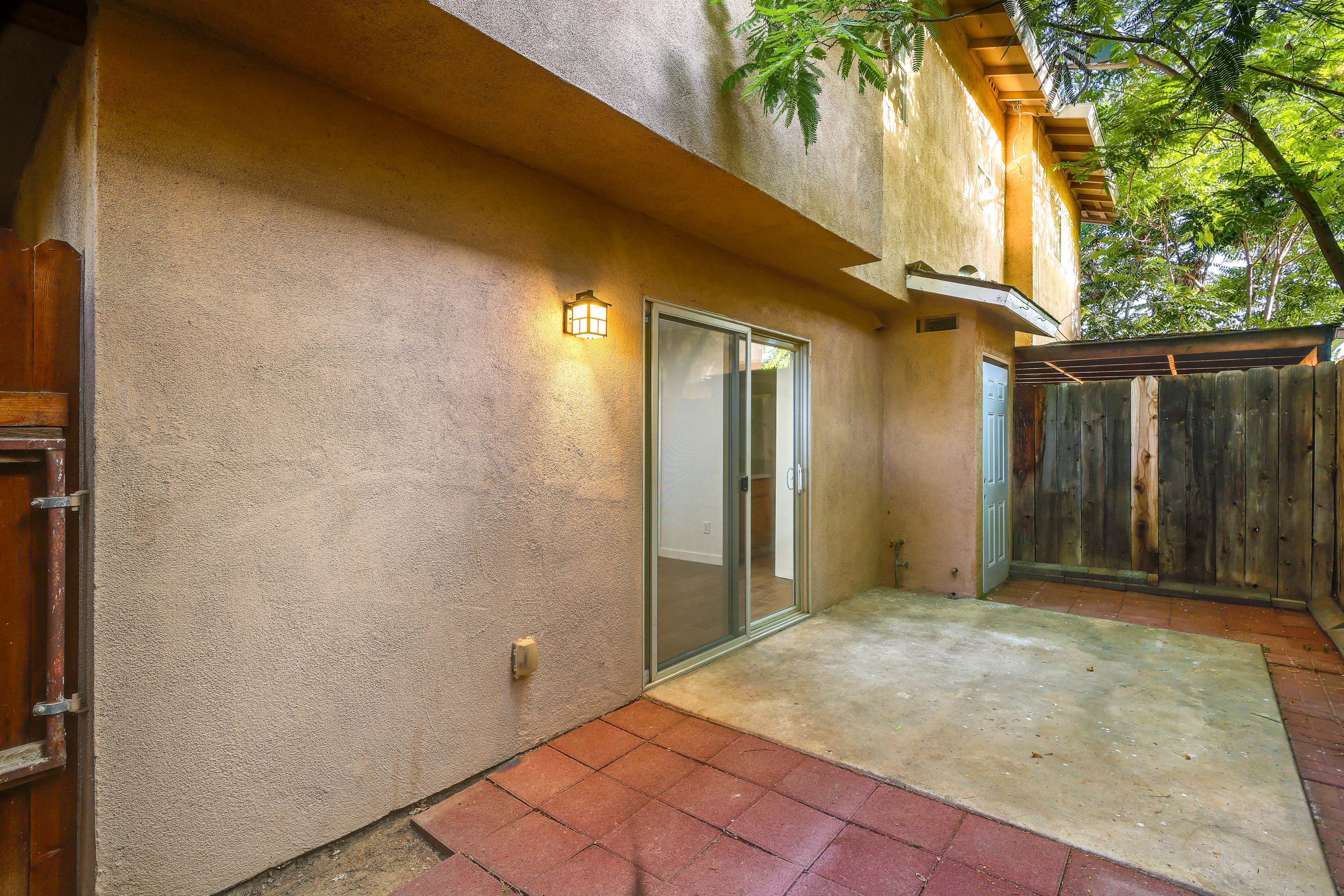 Townhome Exterior | Patio