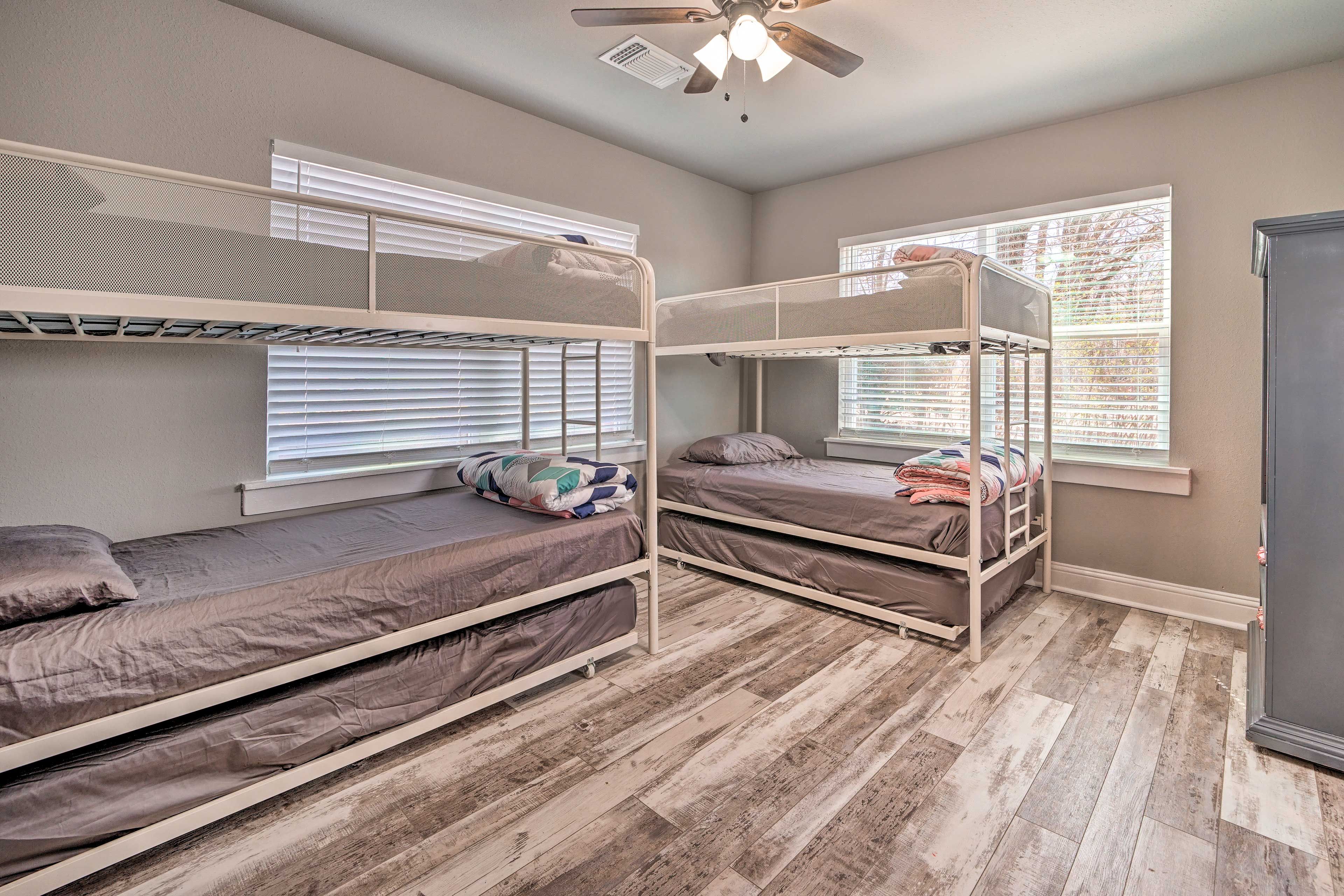 Bedroom 3 | 2 Twin Bunk Beds w/ 2 Twin Trundles