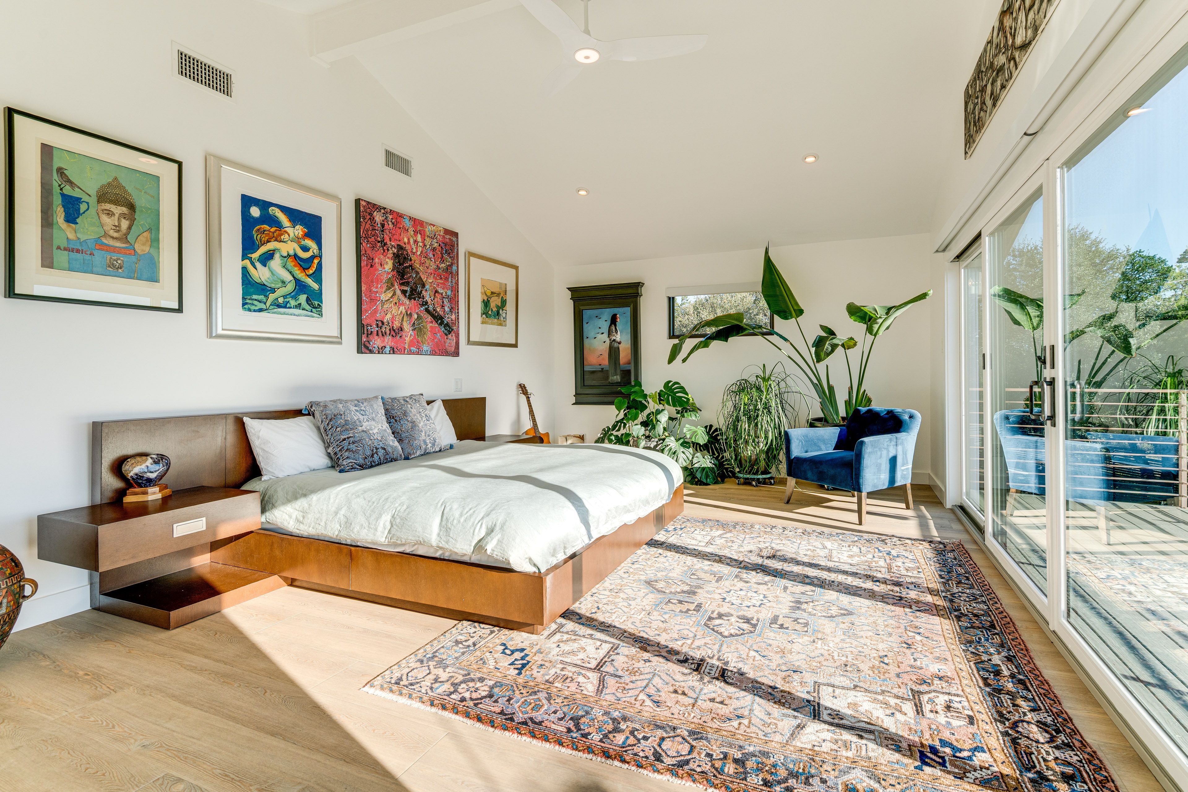 Bedroom 1 | California King Bed | Balcony