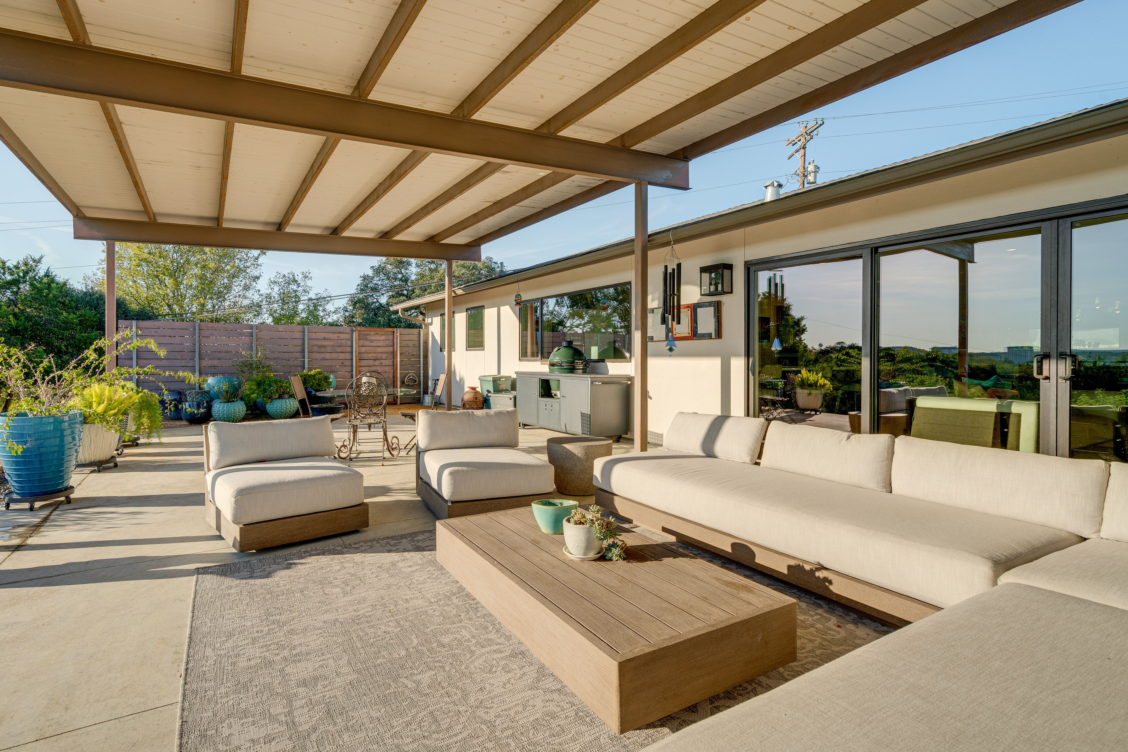 Covered Patio | Lounge Seating | Outdoor Dining | Grill | Views