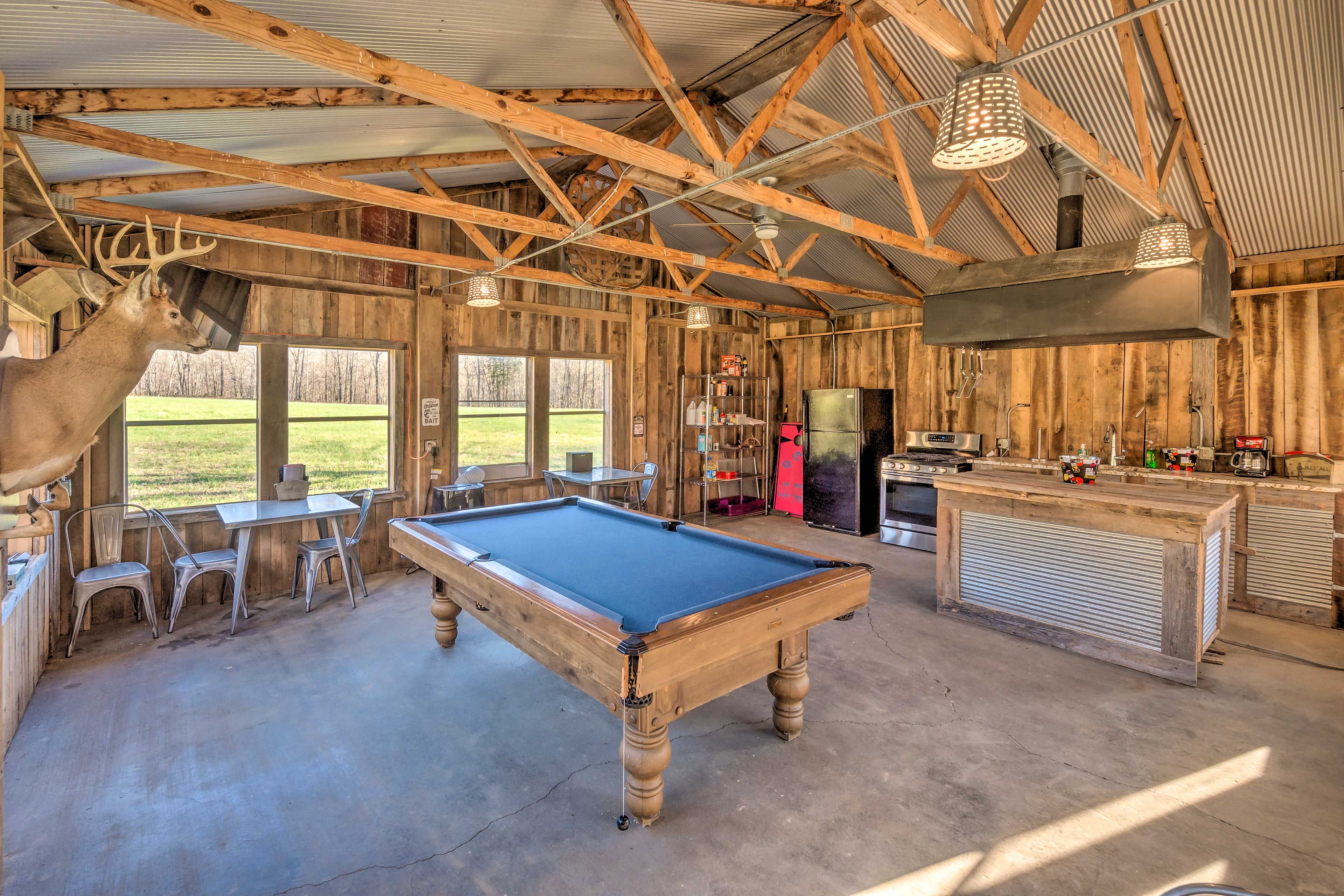 Cook Shack | Well-Equipped Kitchen | Dining Tables