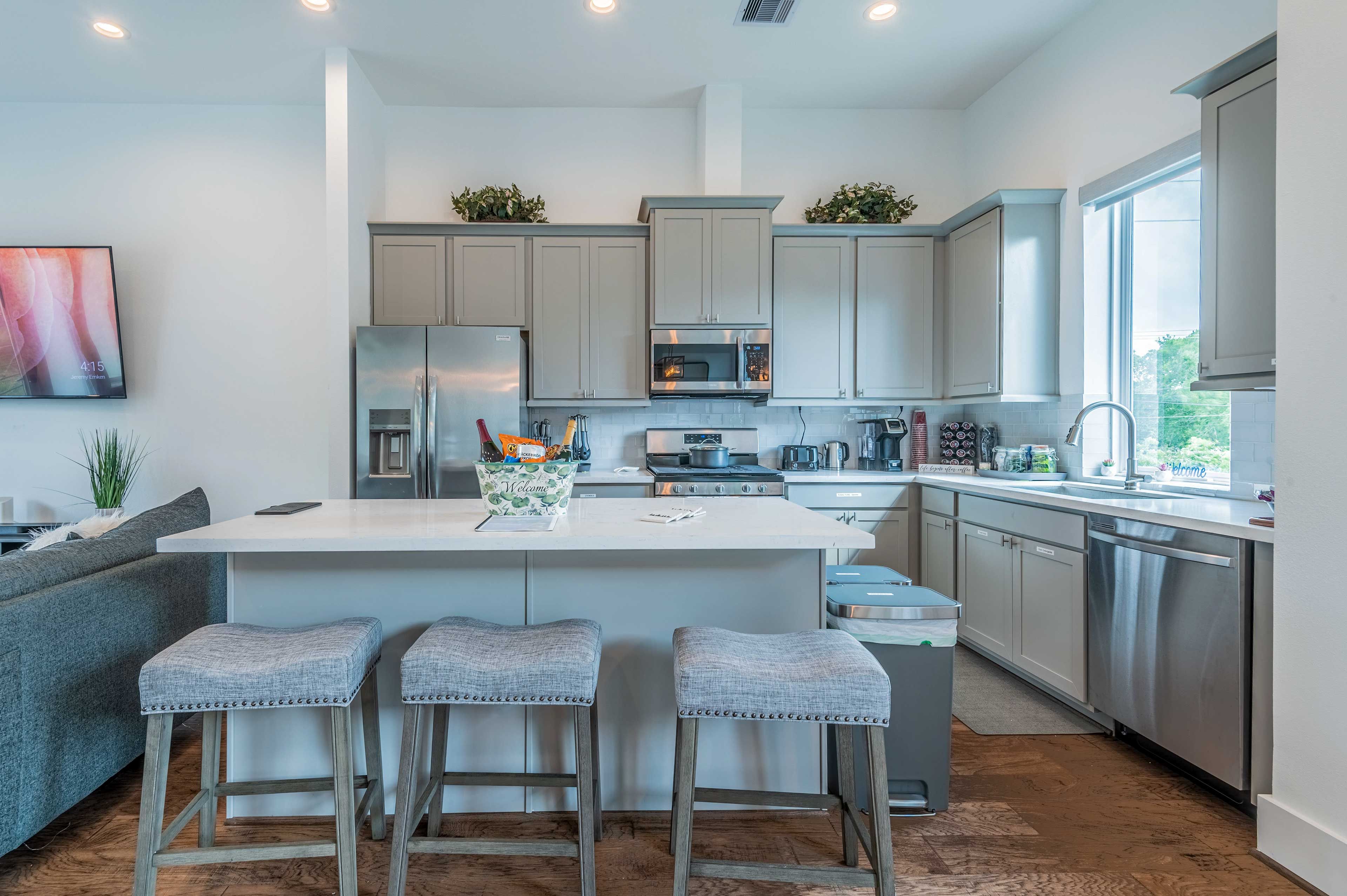 Fully Equipped Kitchen | Main Floor | Stairs Required