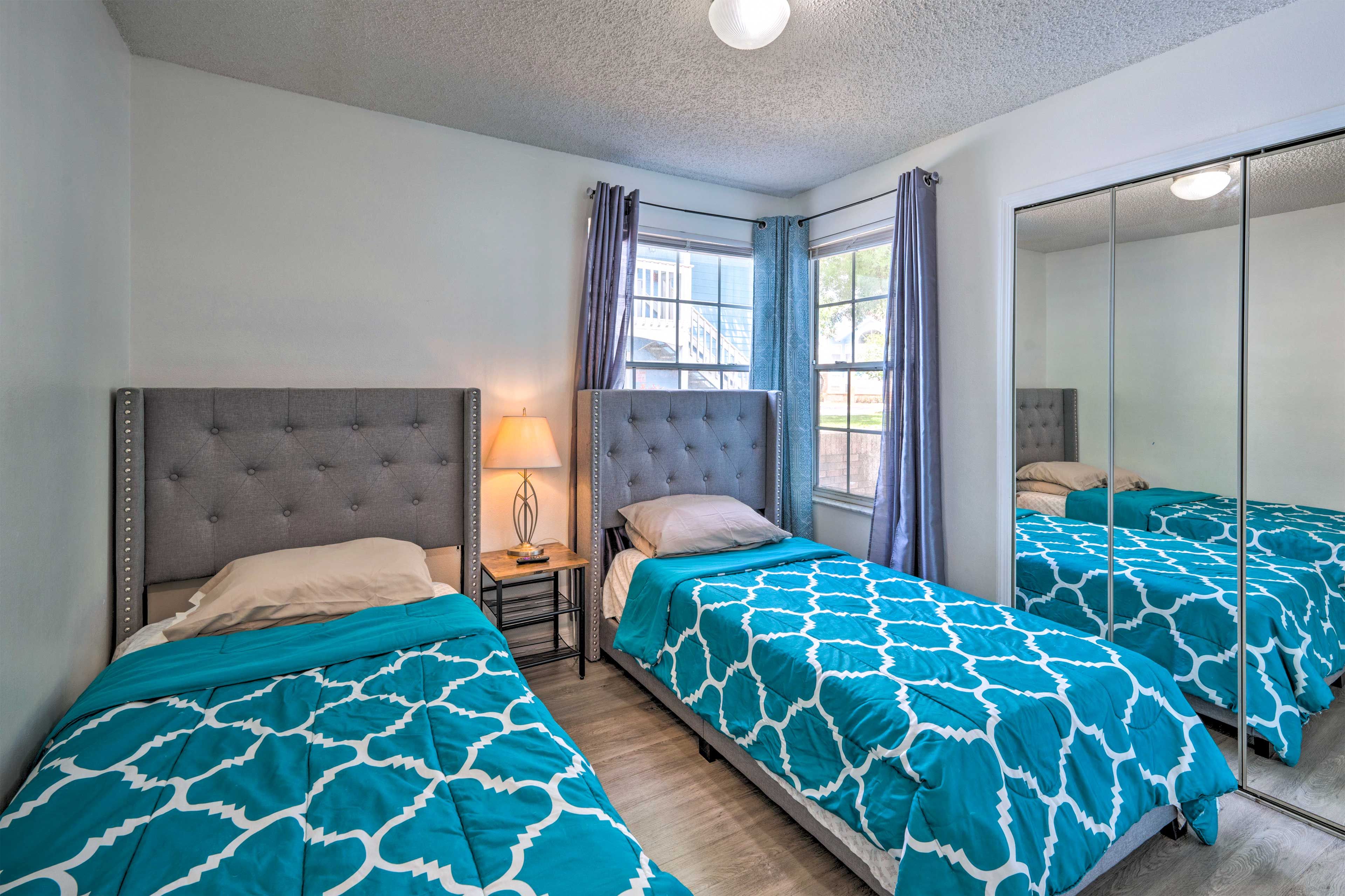 Bedroom 3 | 2 Twin Beds