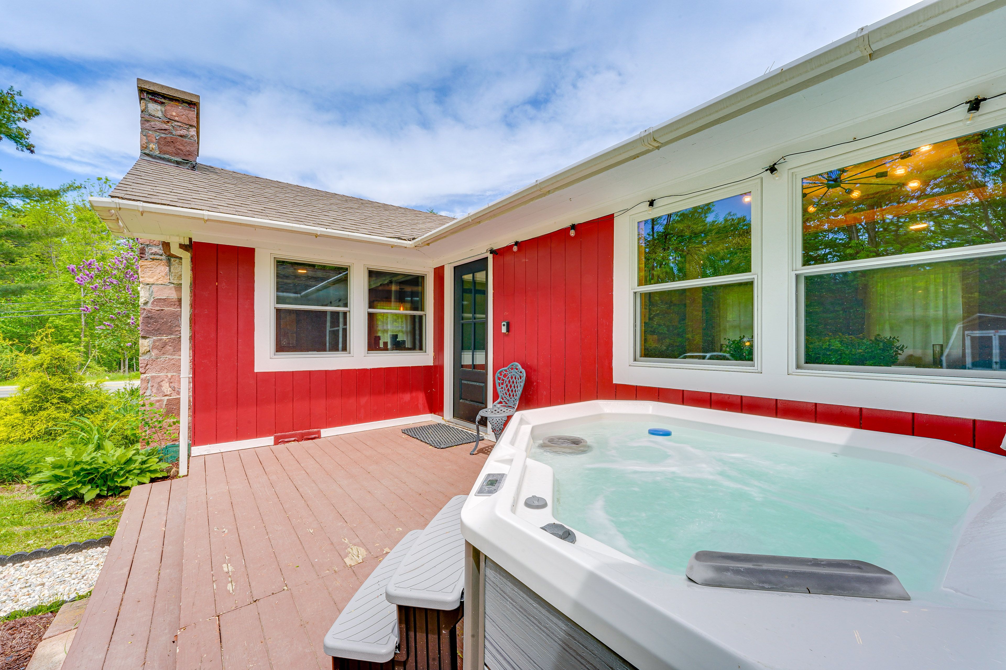 Cabin Exterior | Private Hot Tub