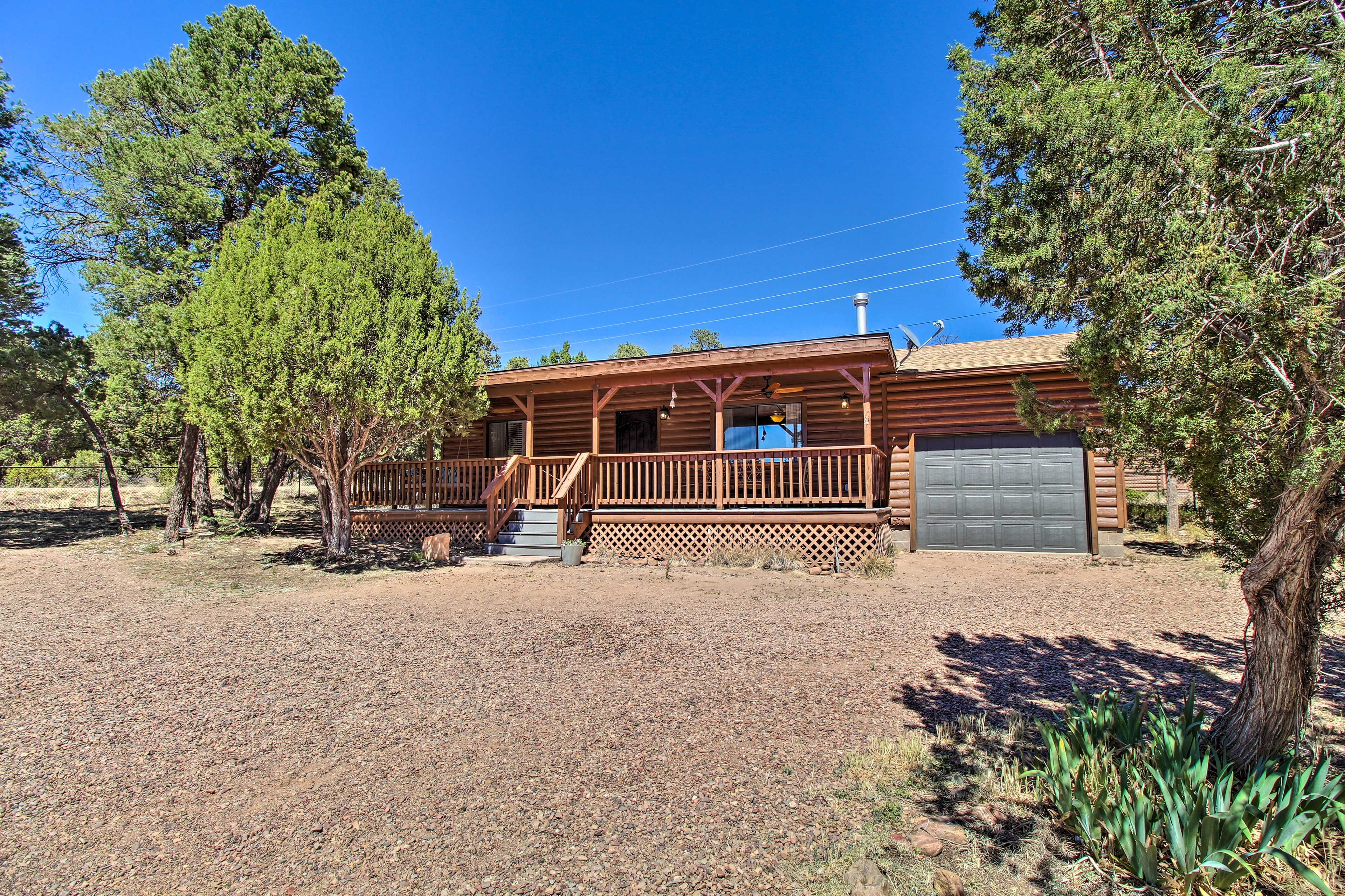 Cabin Exterior | Pet Friendly w/ Fee