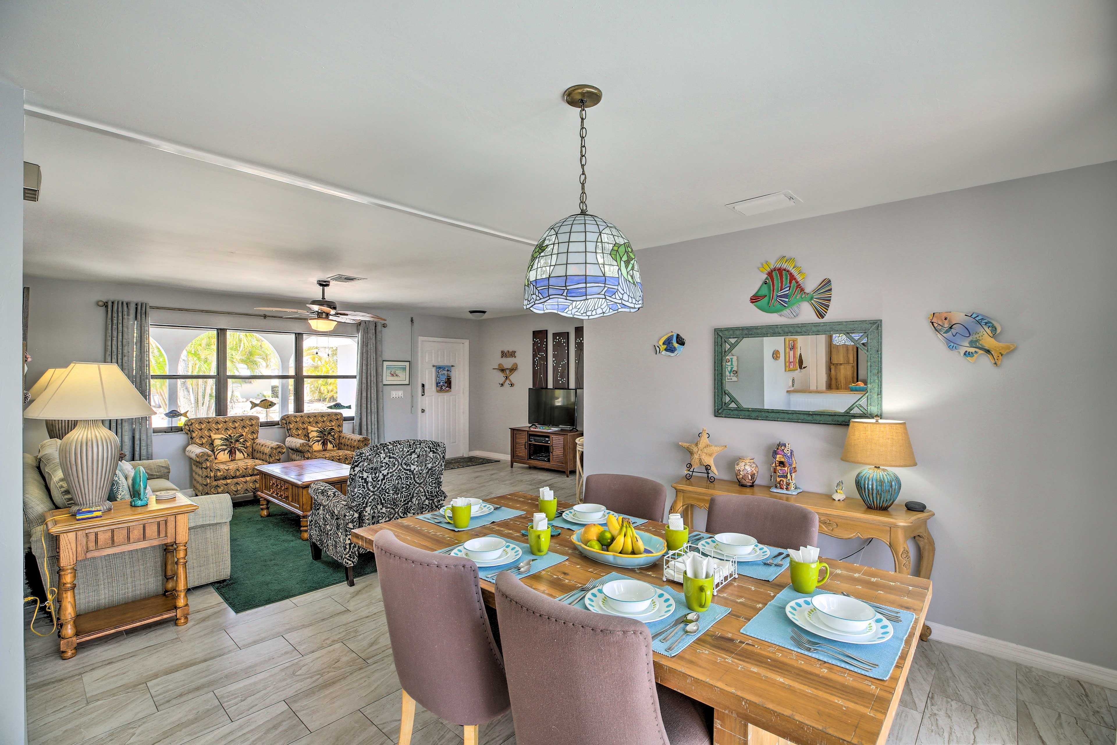 Dining Area | Living Room | Dishware + Flatware