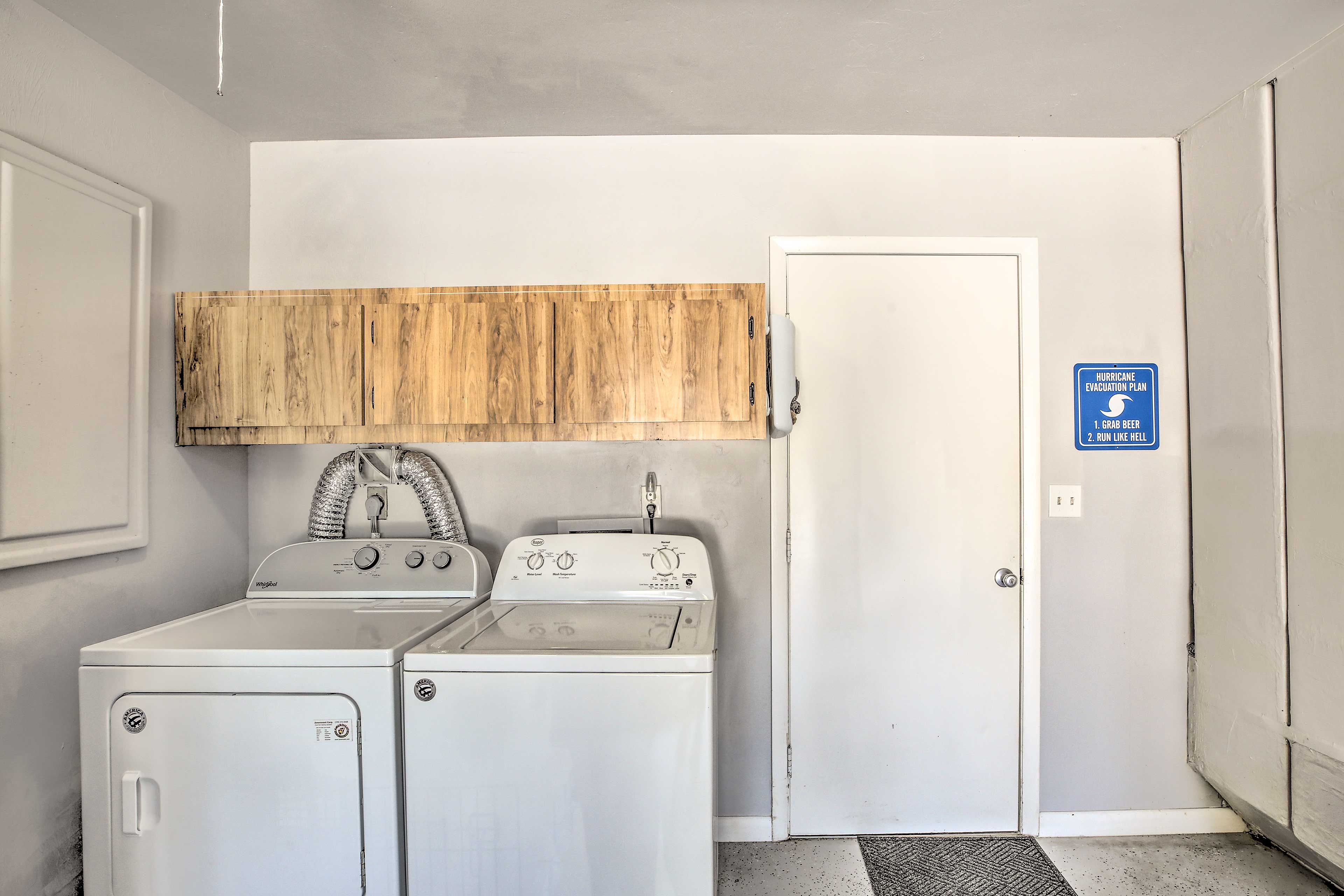 In-Unit Laundry | Iron + Board
