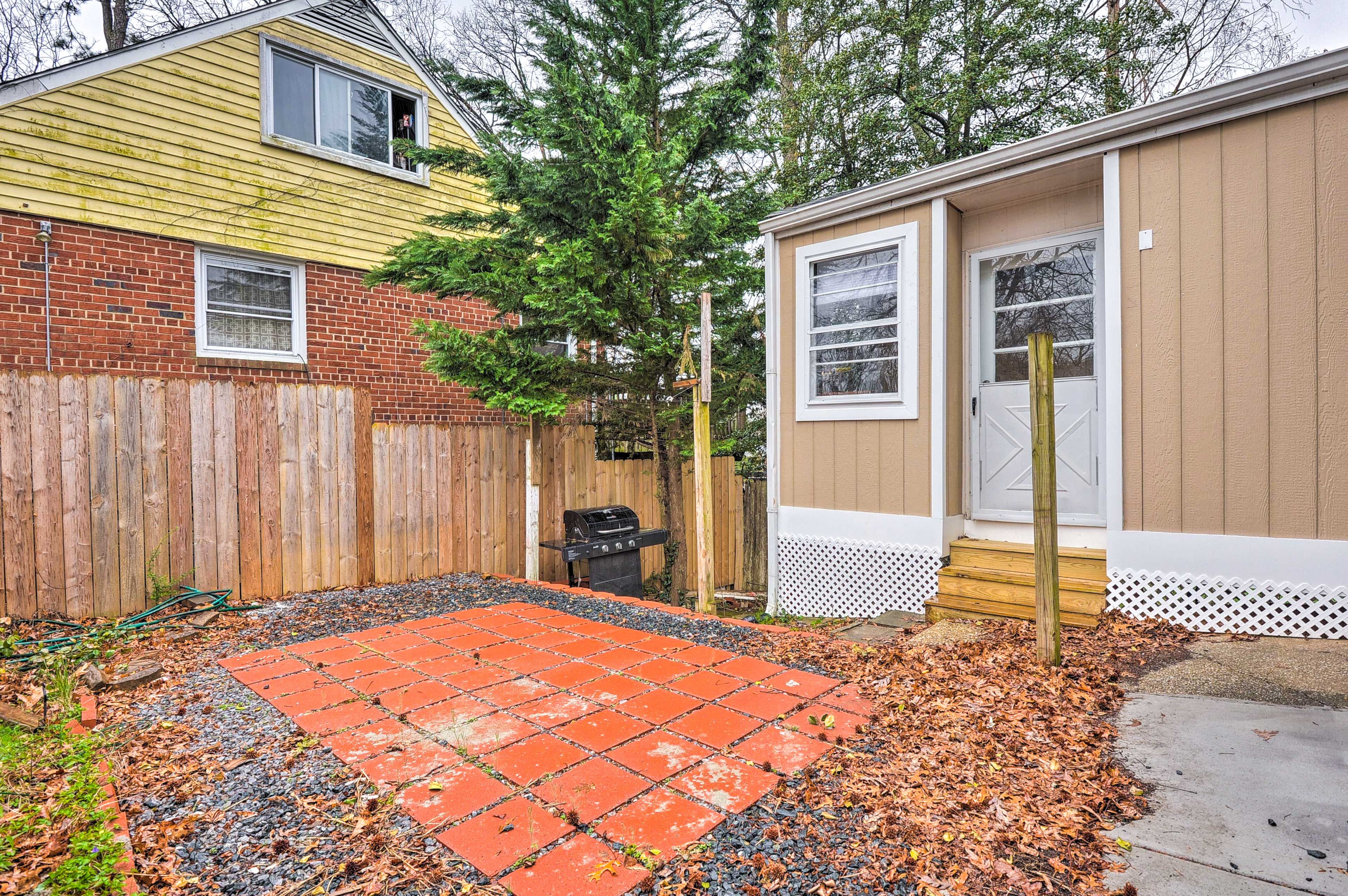Exterior | Patio | Bedroom/Full Bathroom on 1st Floor