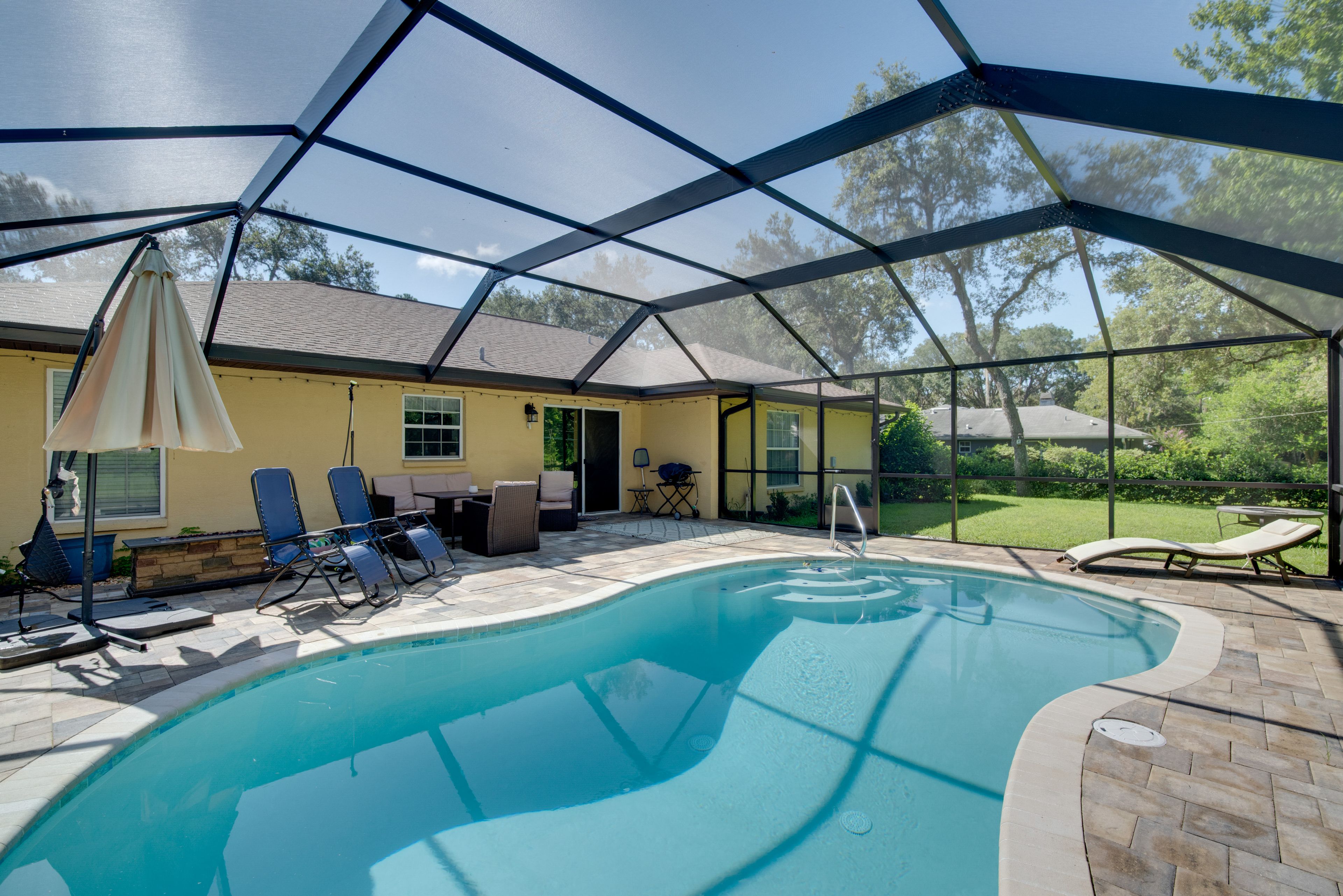 Private Heated Pool | Outdoor Seating