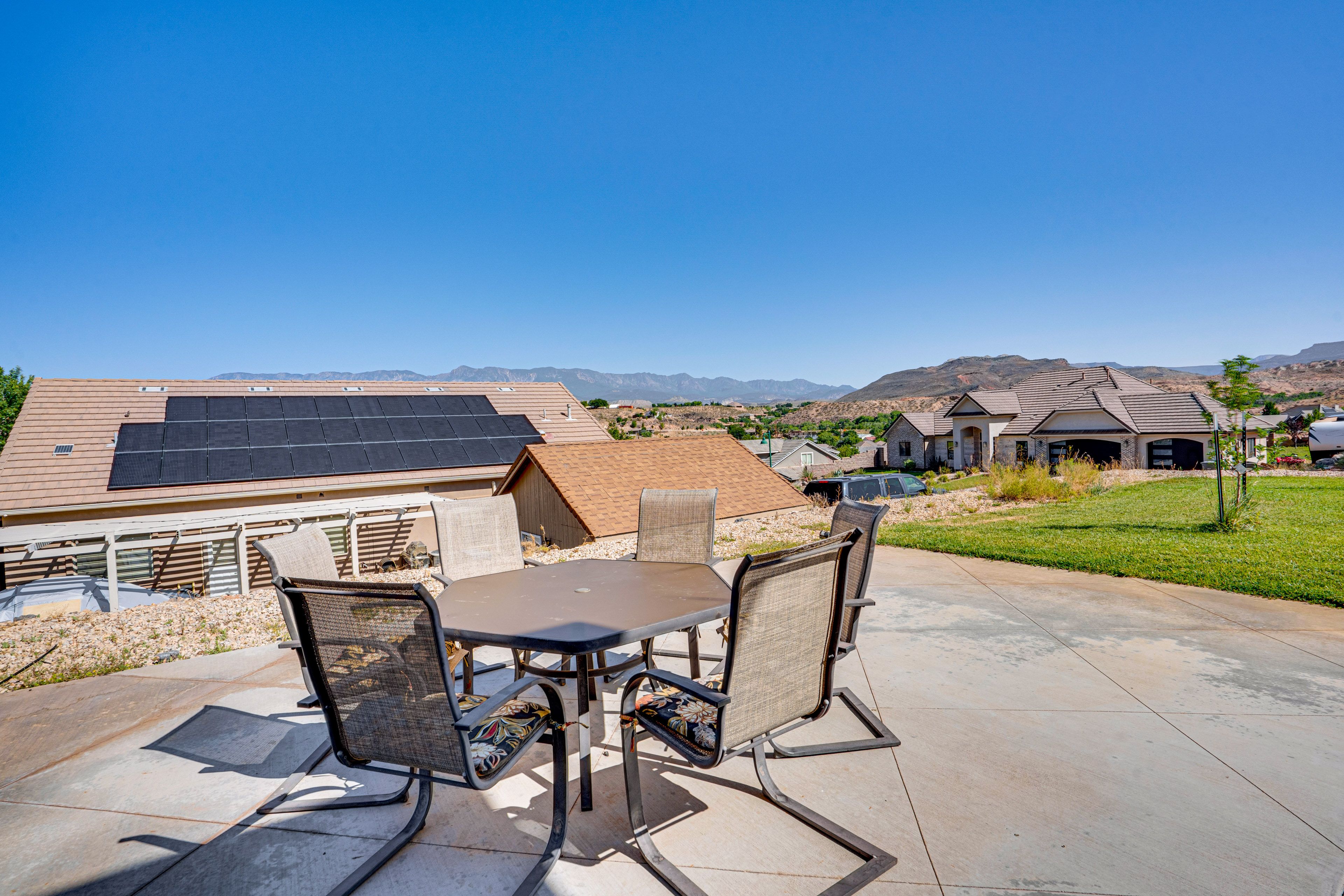 Patio | Outdoor Dining | Mountain Views