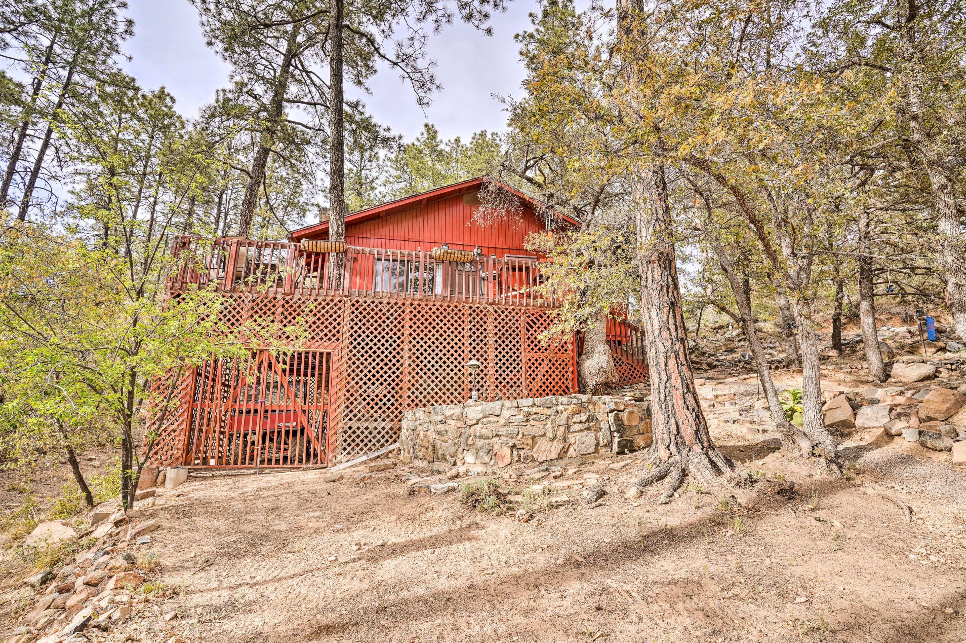 Cabin Exterior | Dog Friendly w/ Fee