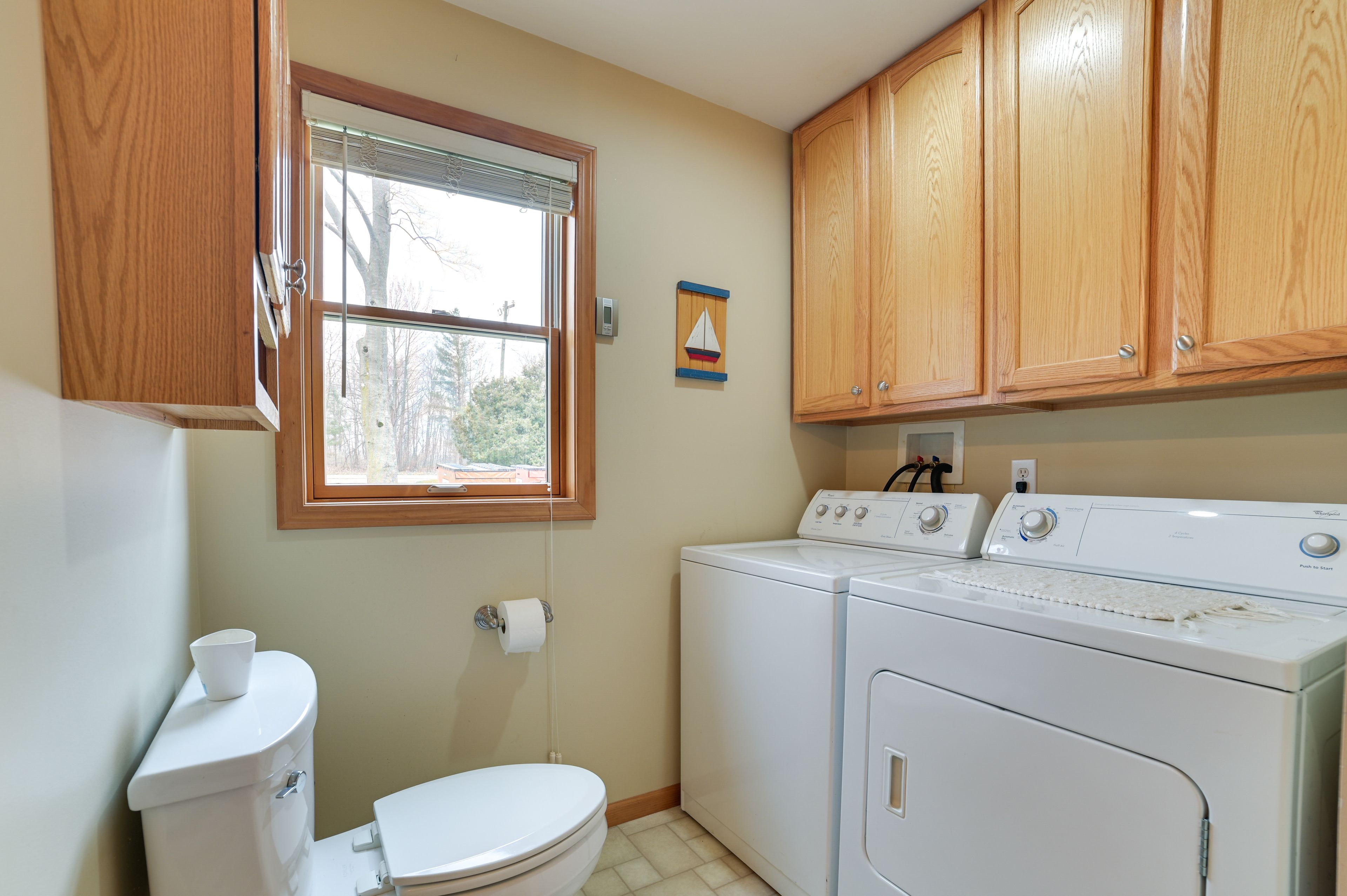 Half Bathroom | 1st Floor | In-Unit Laundry