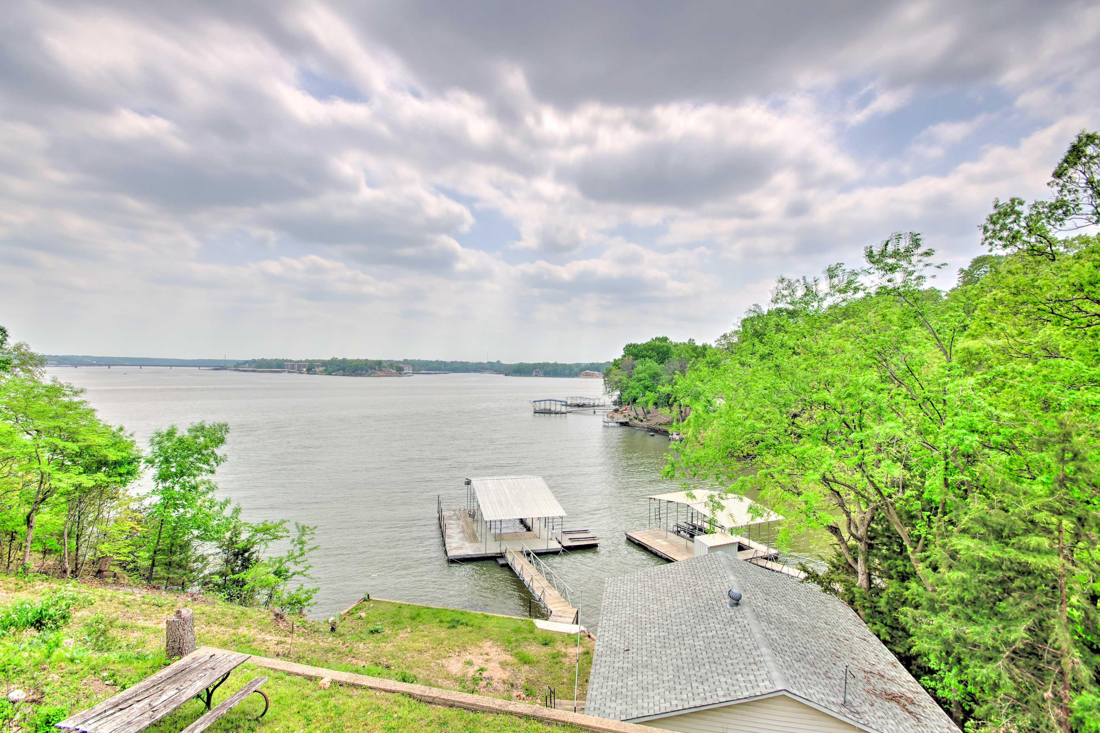 House Exterior | Private Boat Dock & Slip | Lake Views