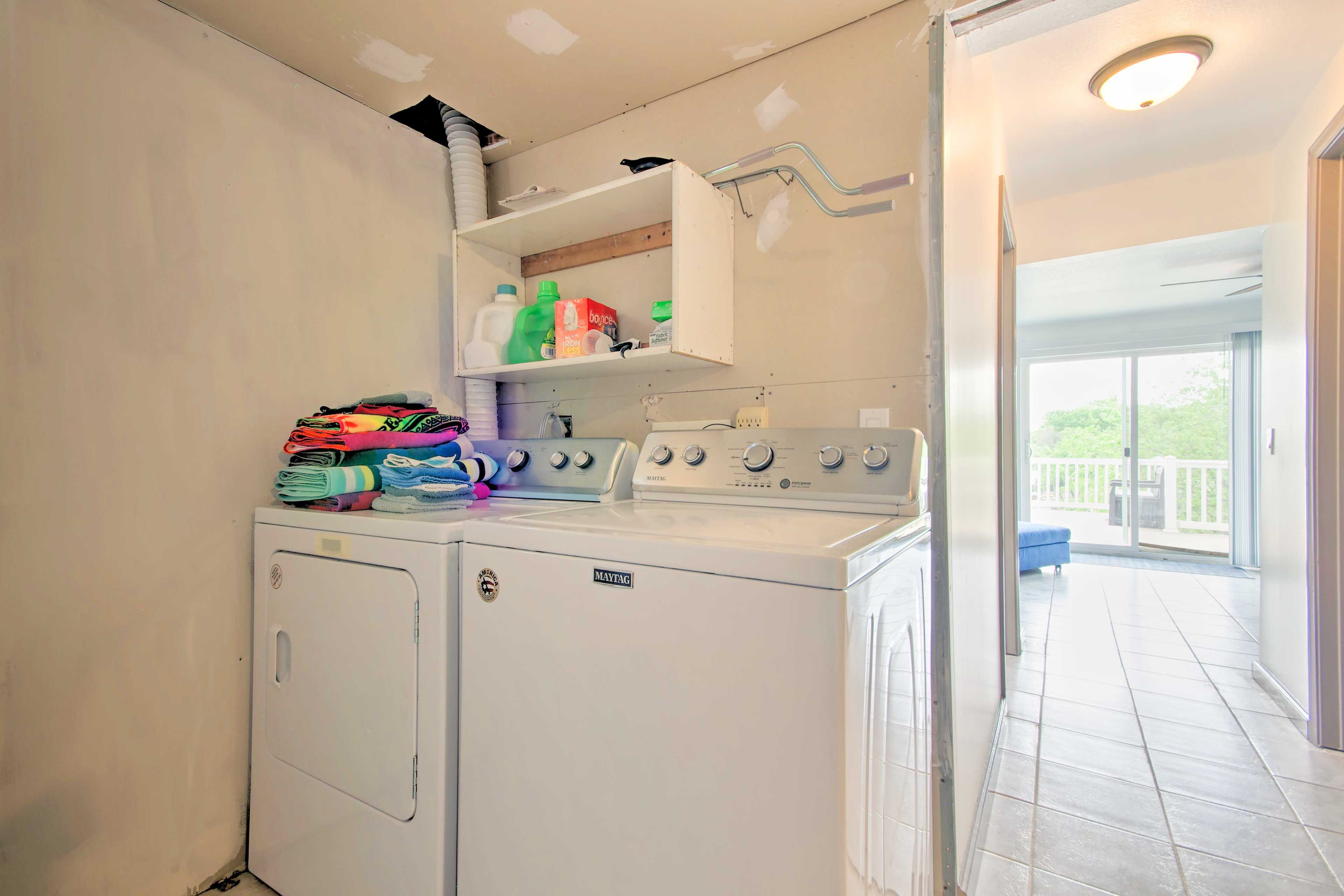 Laundry | Detergent Provided | Lower Level