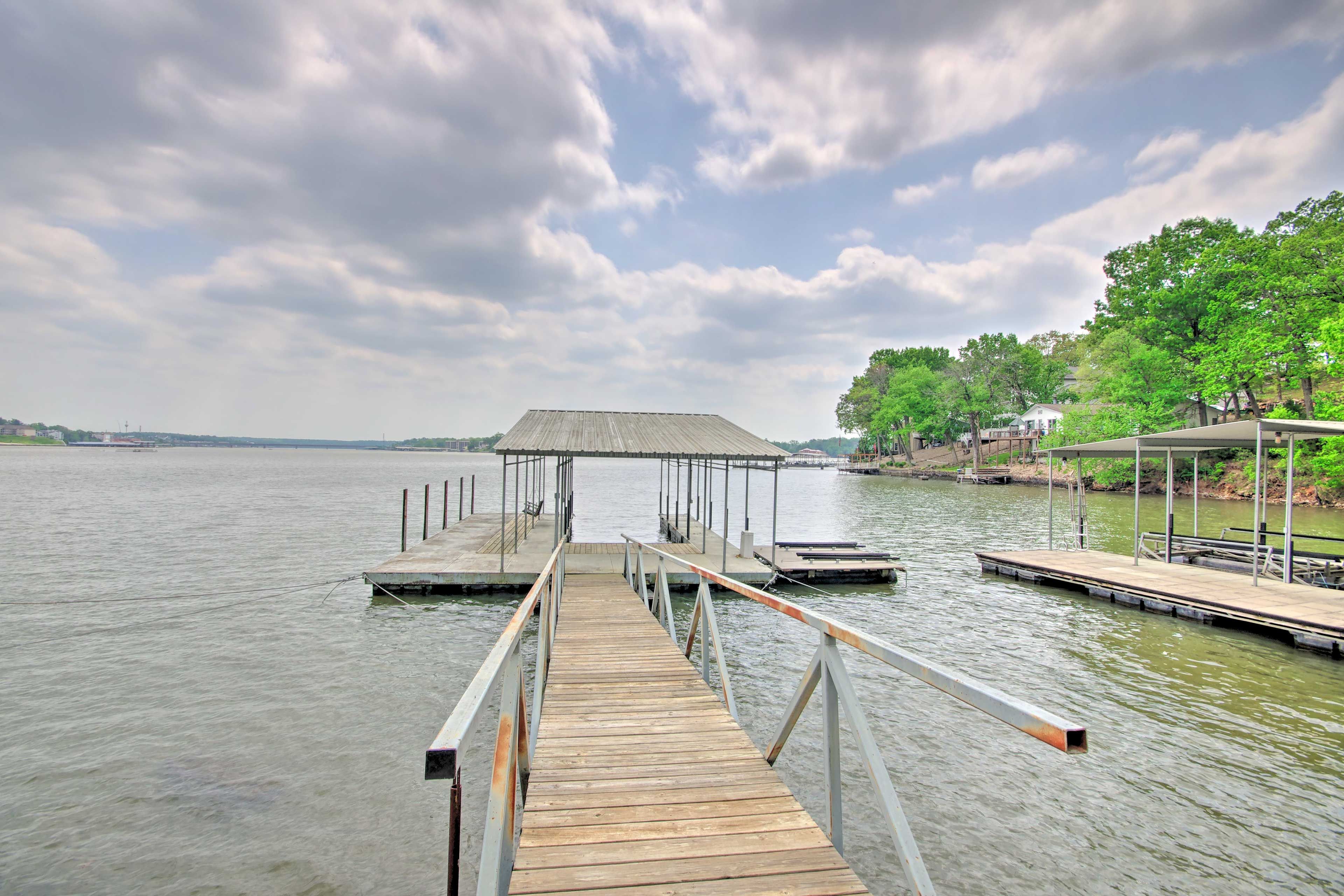 House Exterior | Private Boat Dock & Slip | Jet Ski Lift