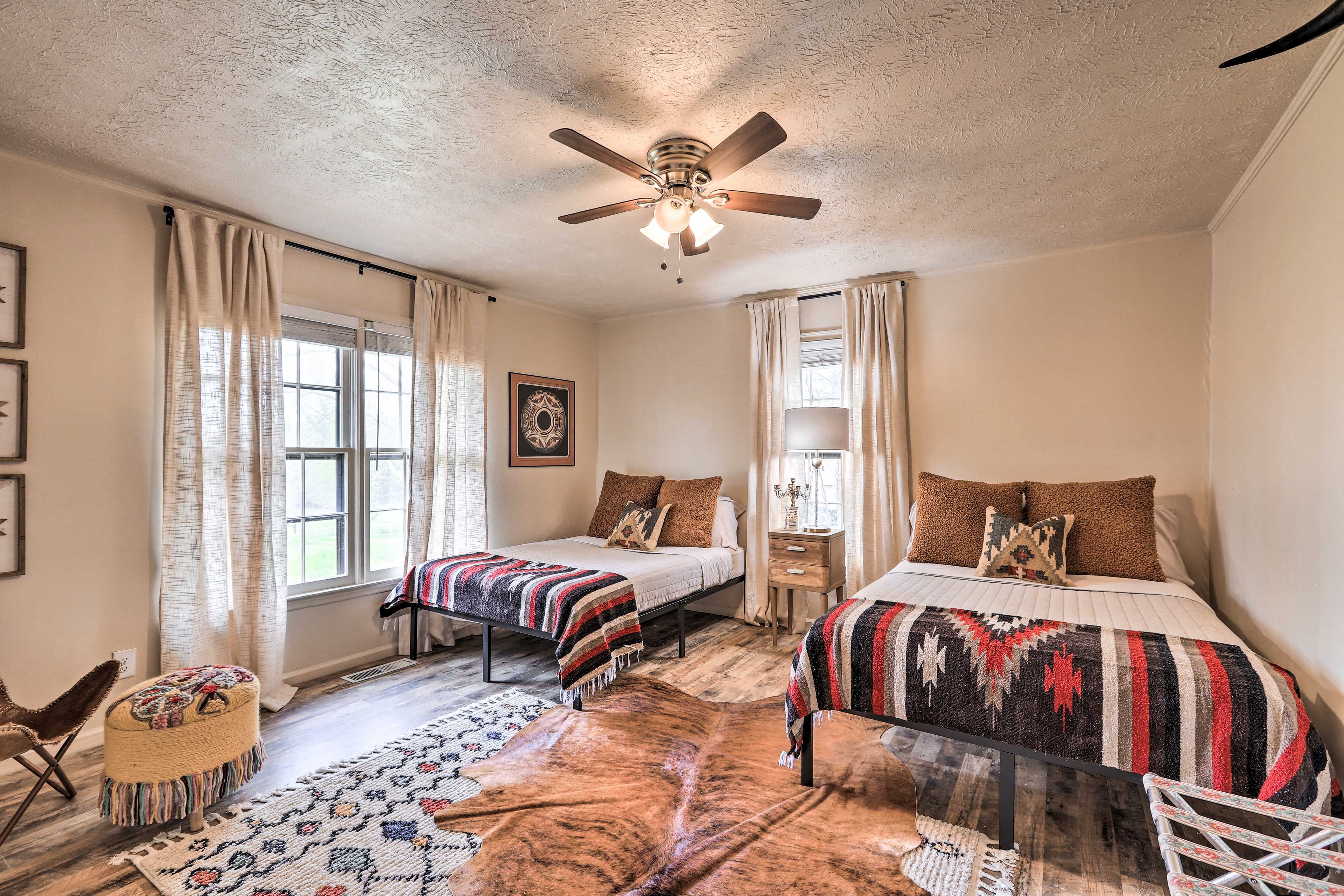 Bedroom 3 | Main Level | 2 Full Beds