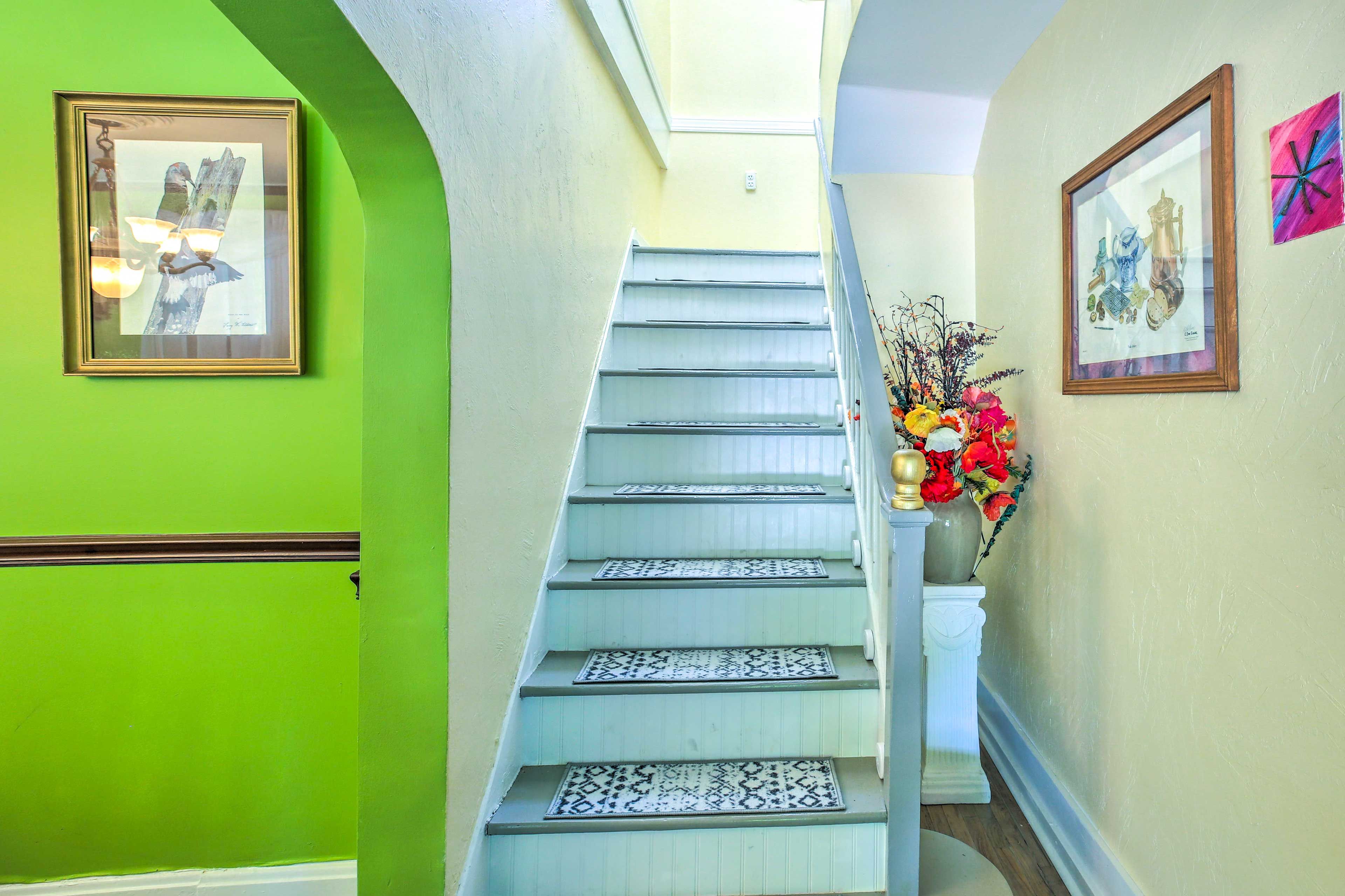Stairs to 2nd Floor