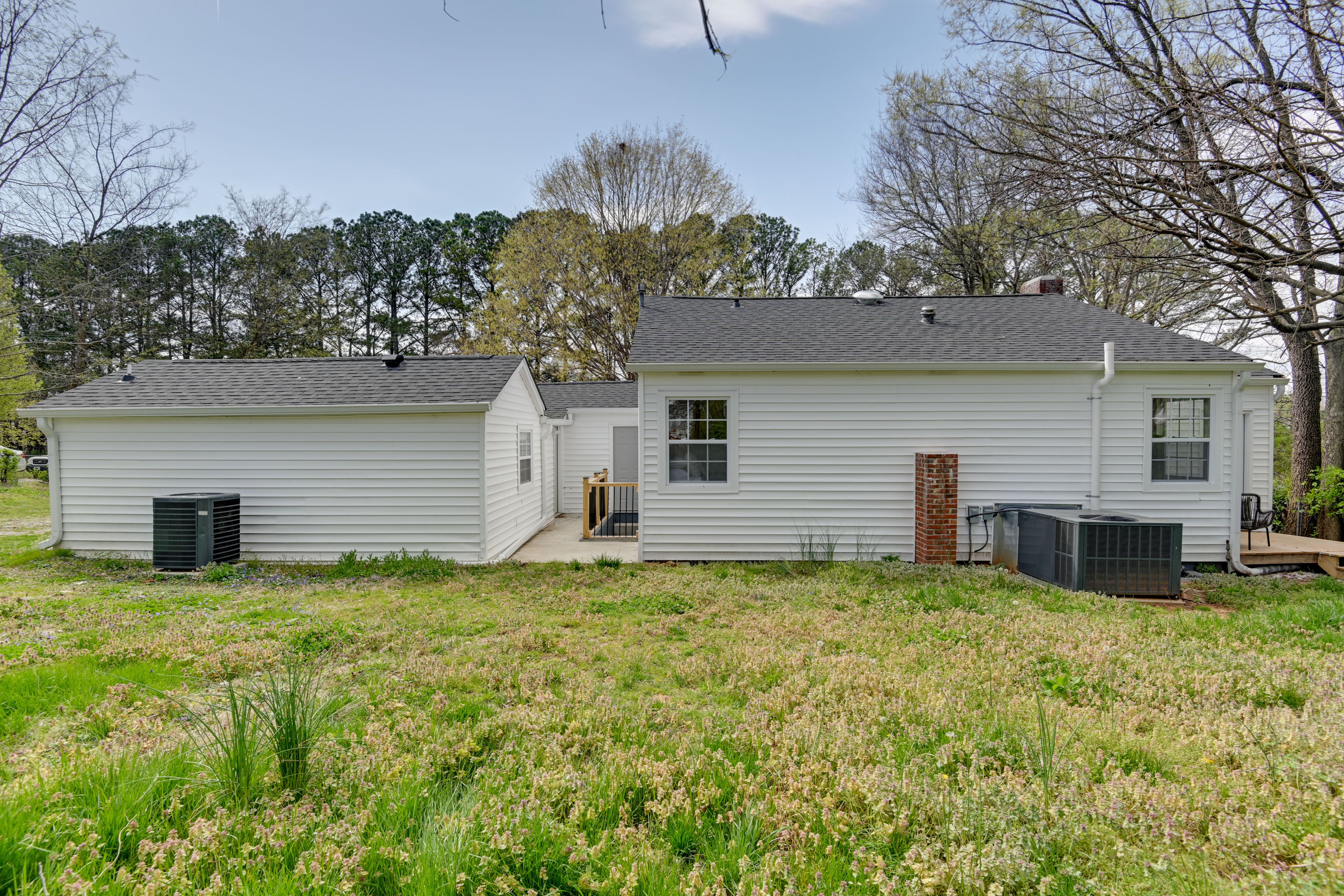 Home Exterior | Shared Grilling Patio w/ Grill