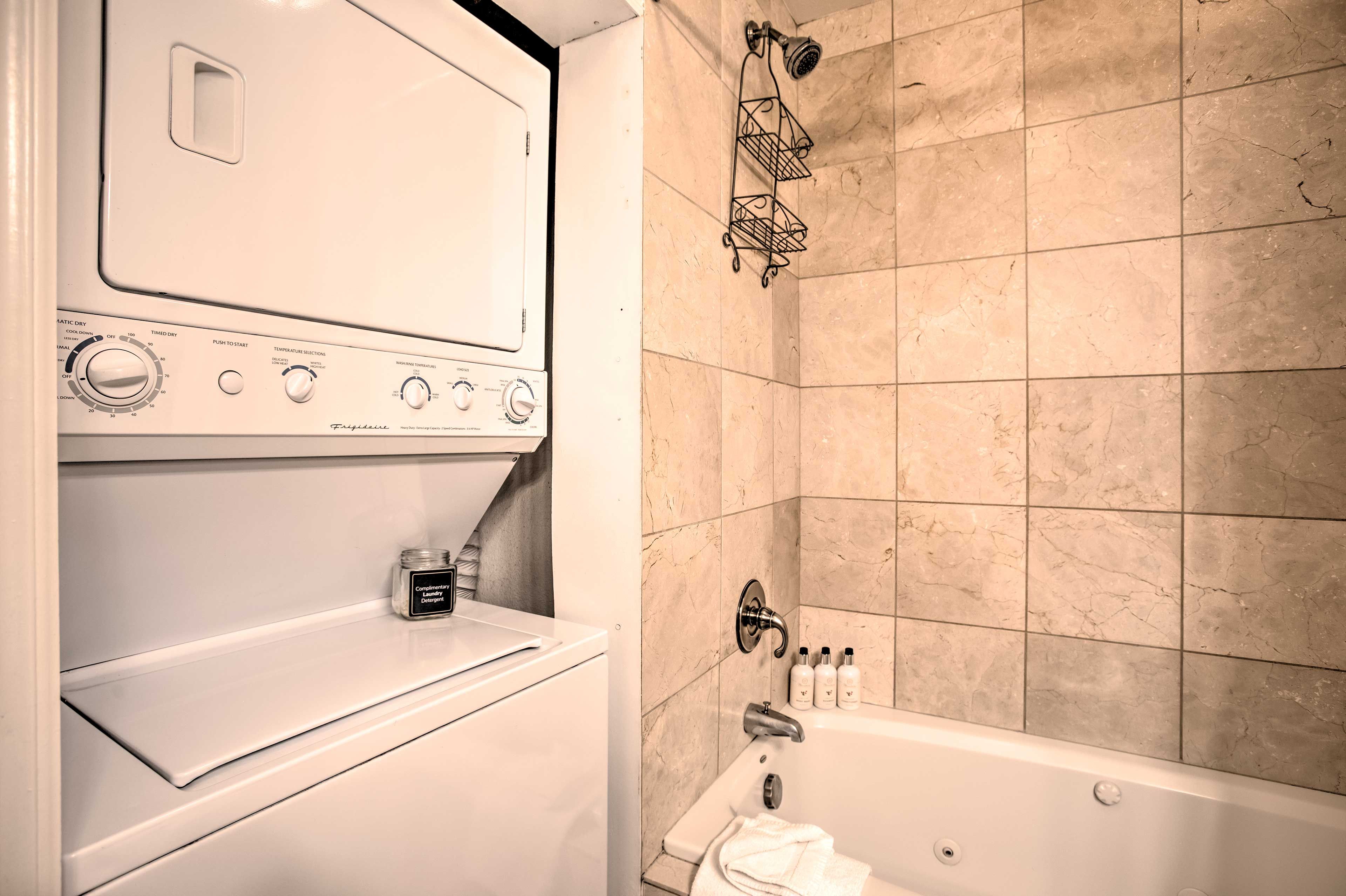 Full Bathroom | In-Unit Laundry