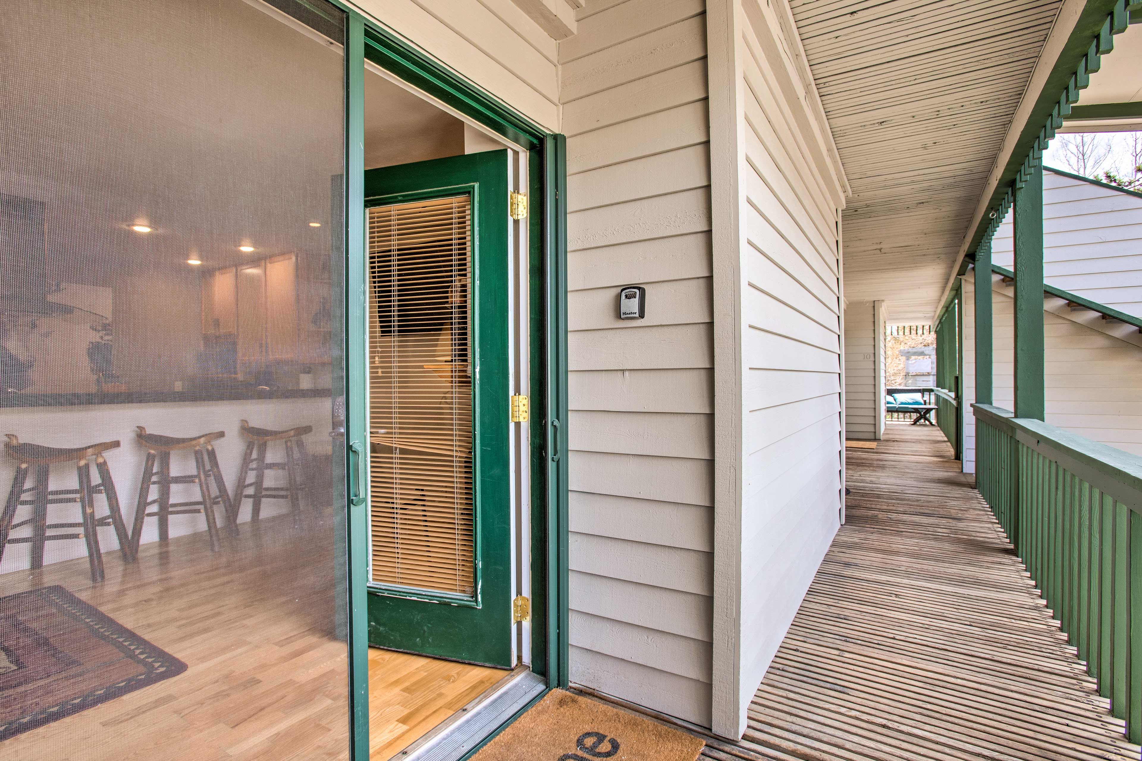 Private Entrance | Self Check-In
