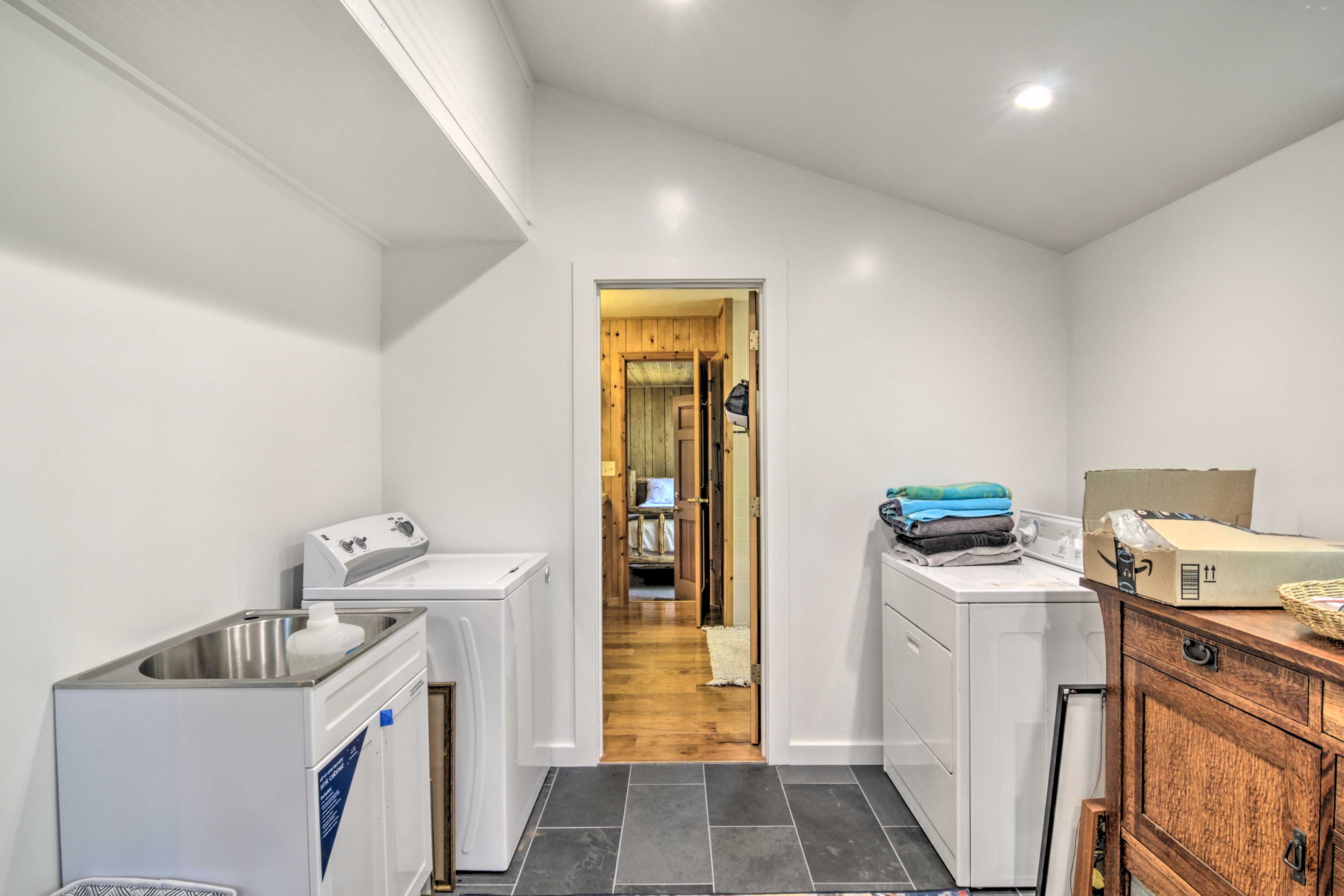 Laundry Room | Laundry Detergent Provided | Iron/Board
