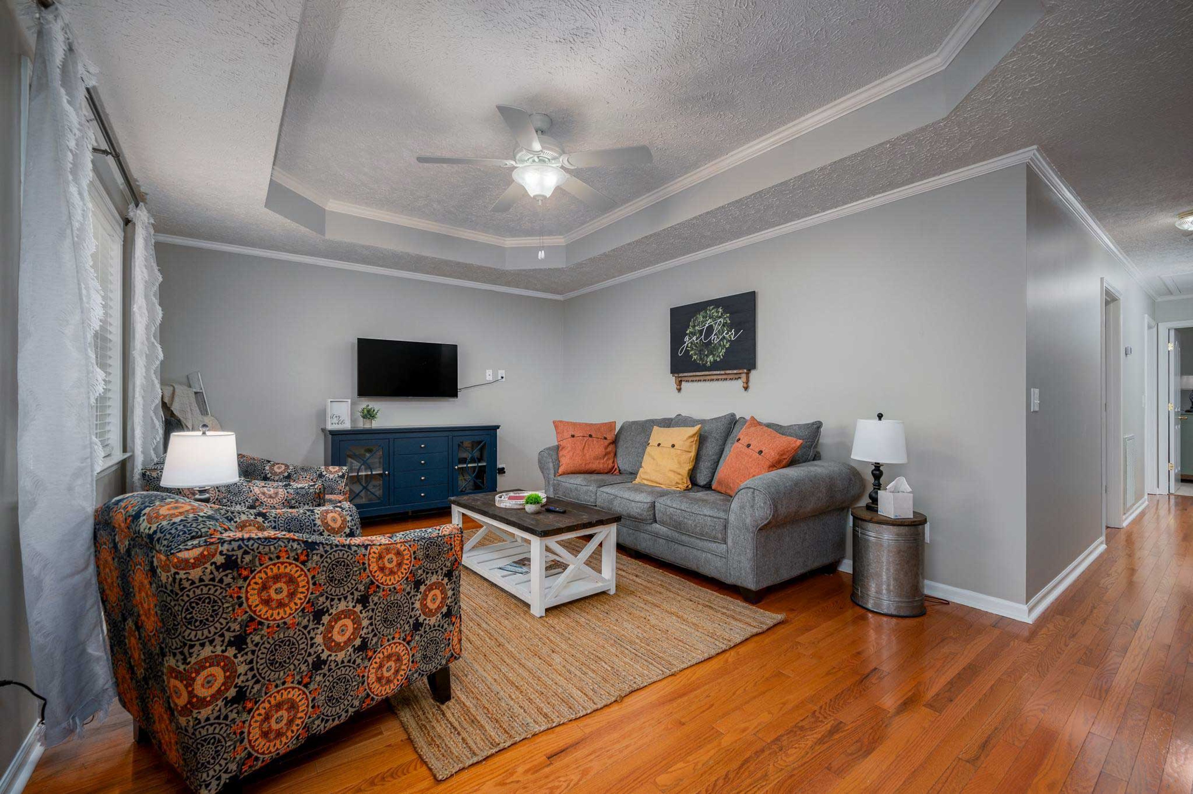 Living Room | Main Level | Smart TV | Queen Sleeper Sofa