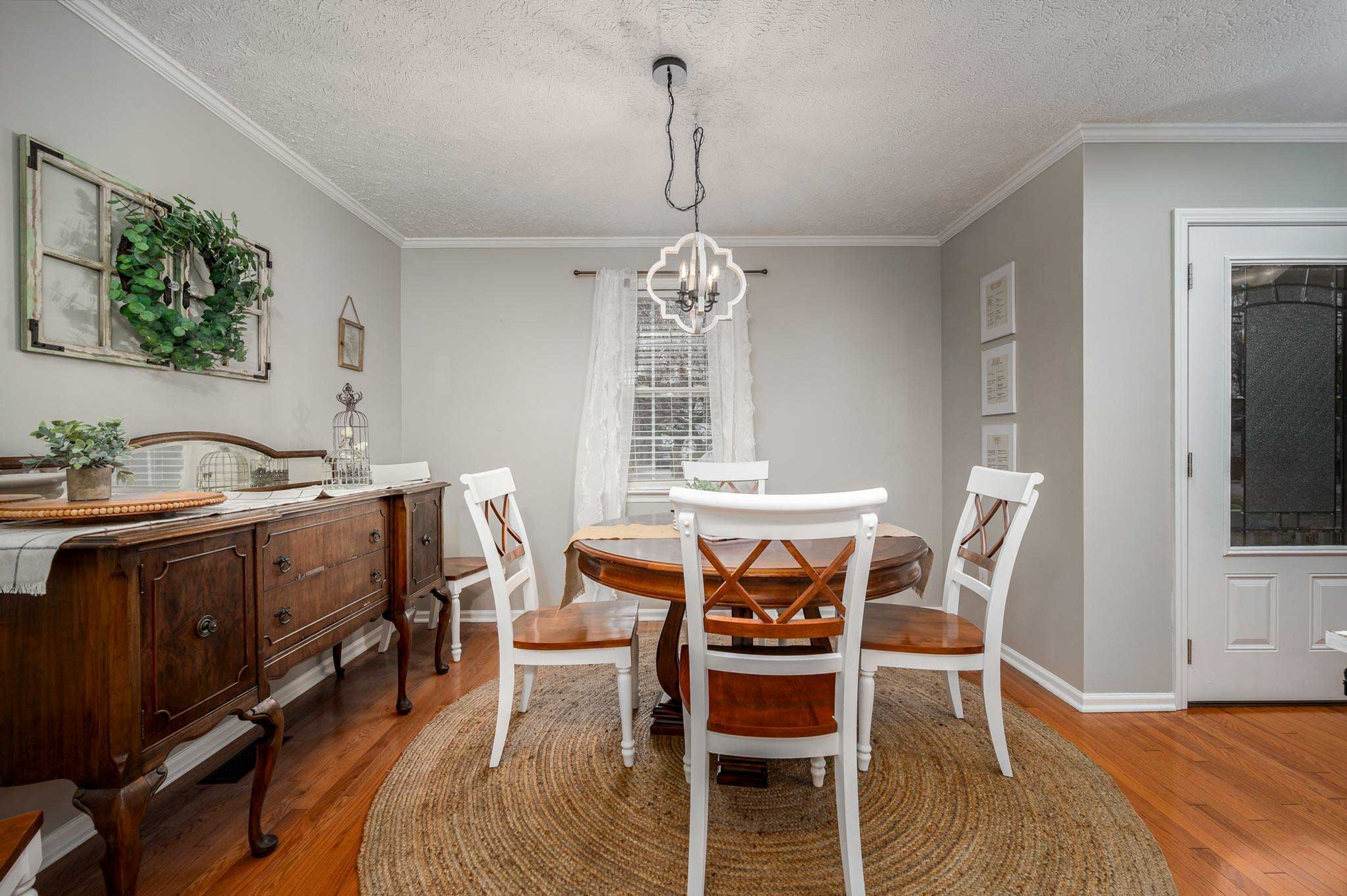 Dining Area | Main Level | Dishware + Flatware