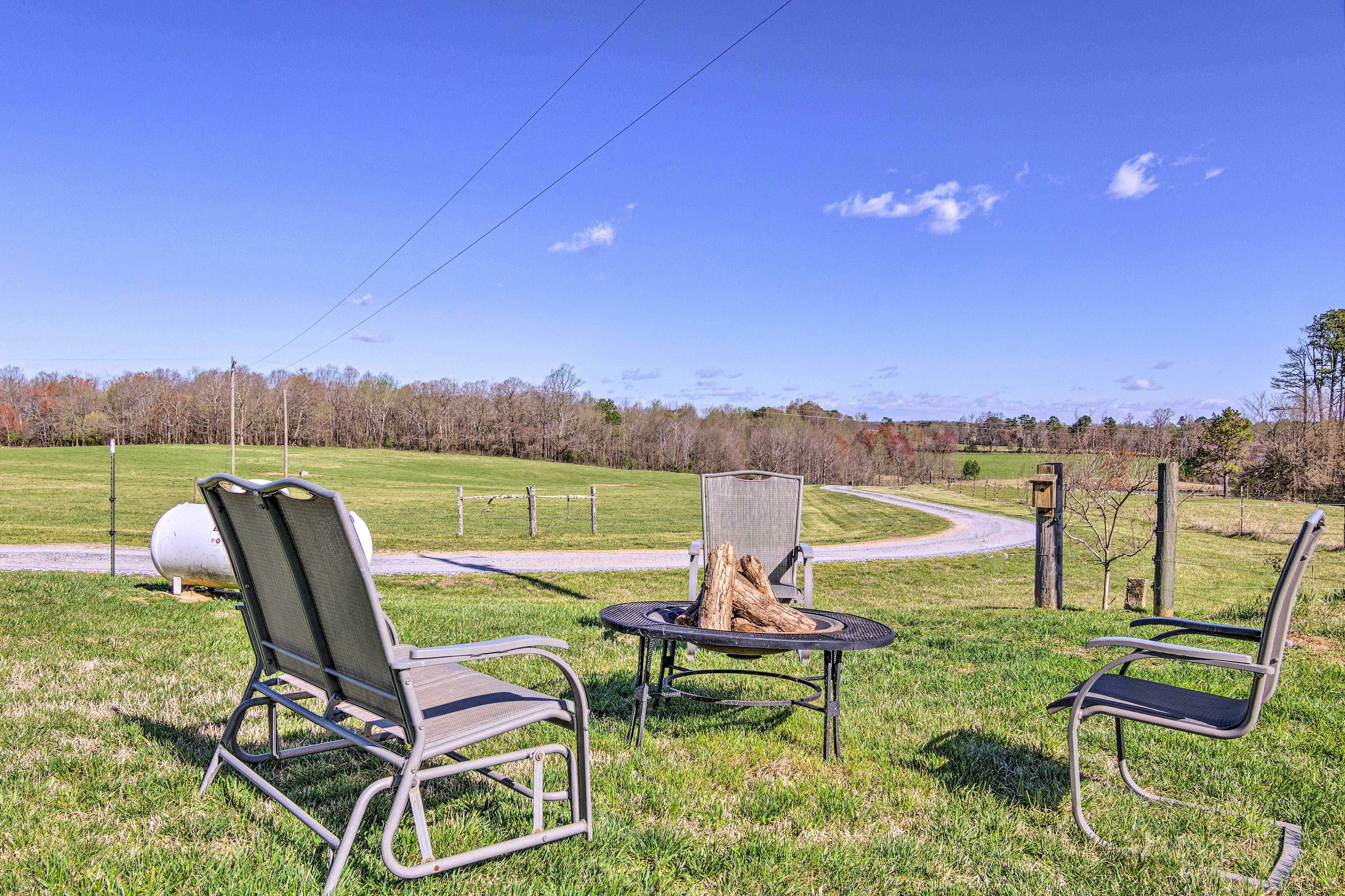 House Exterior | Portable Fire Pit
