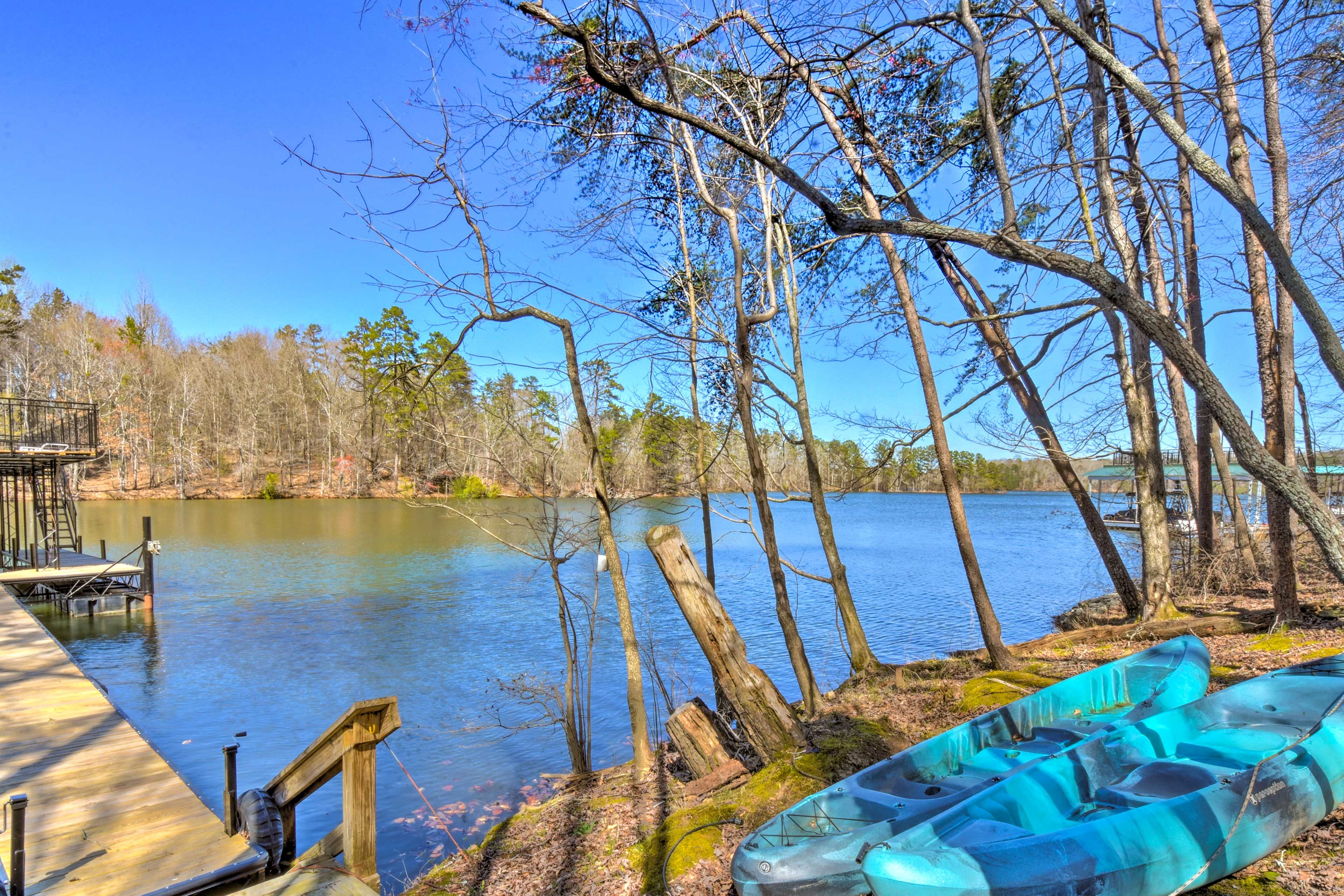 Private Dock | 2 Double Kayaks