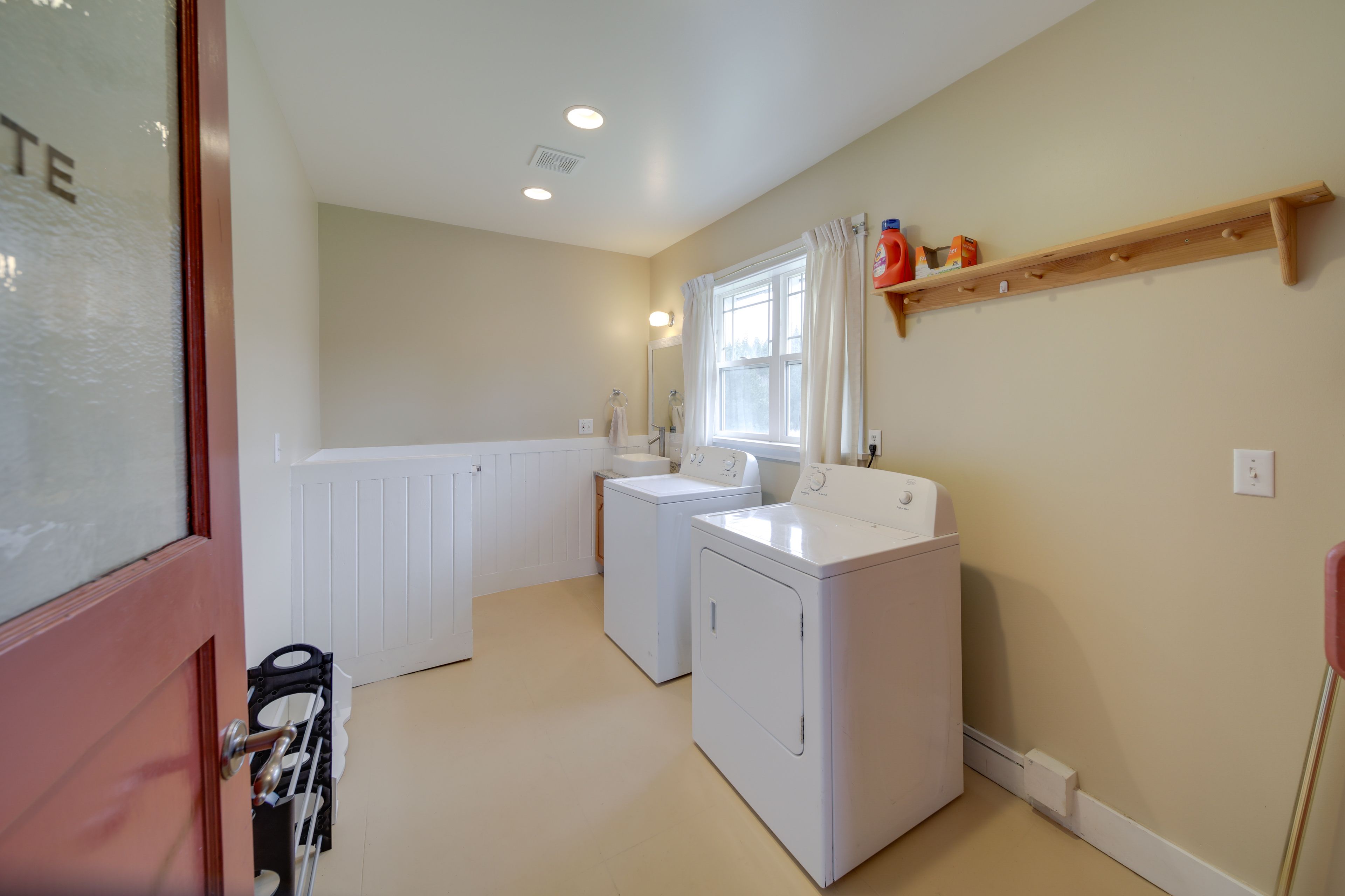 Half Bathroom | In-Unit Laundry