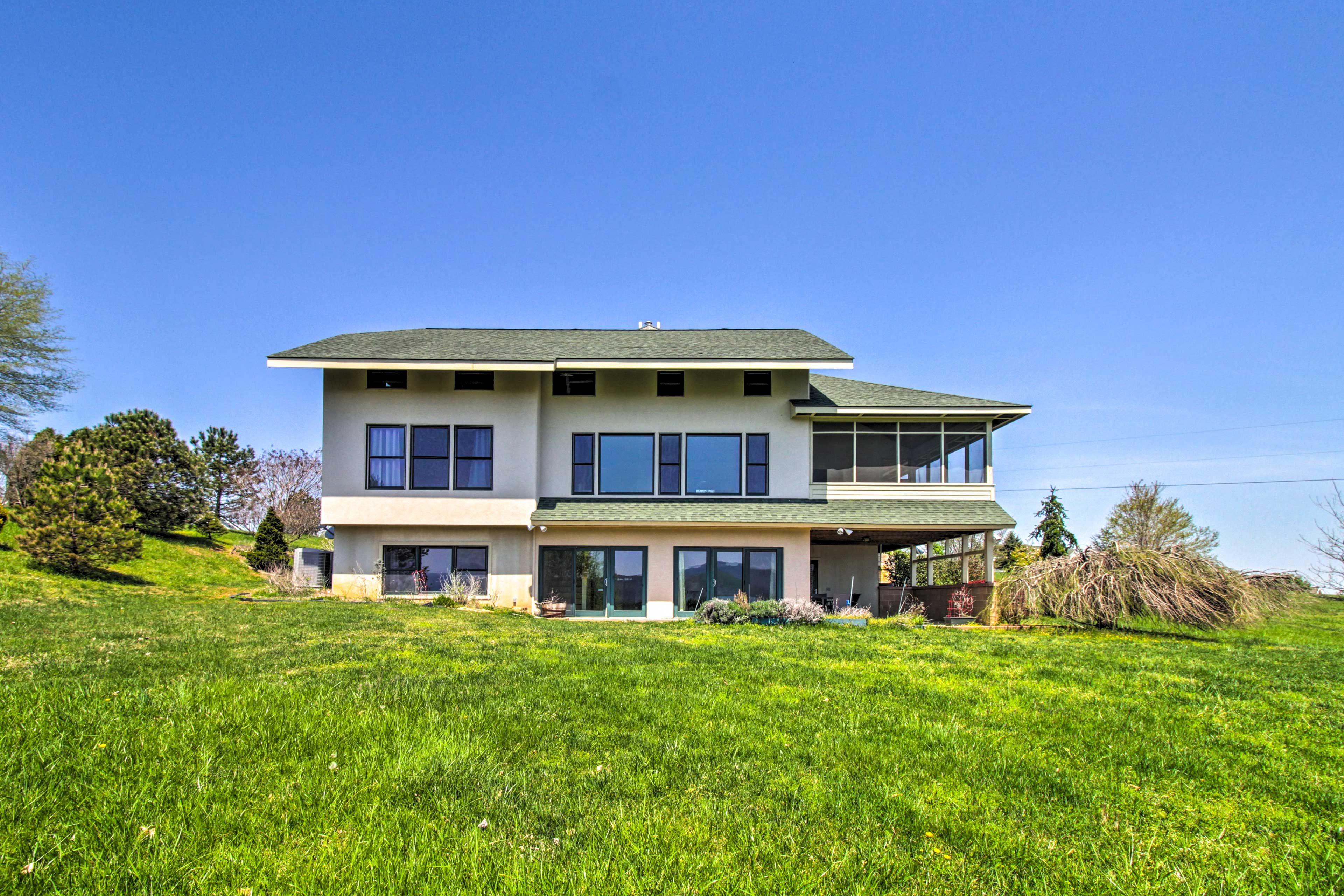 Home Exterior | Stunning Mountain Views | Gas Grill