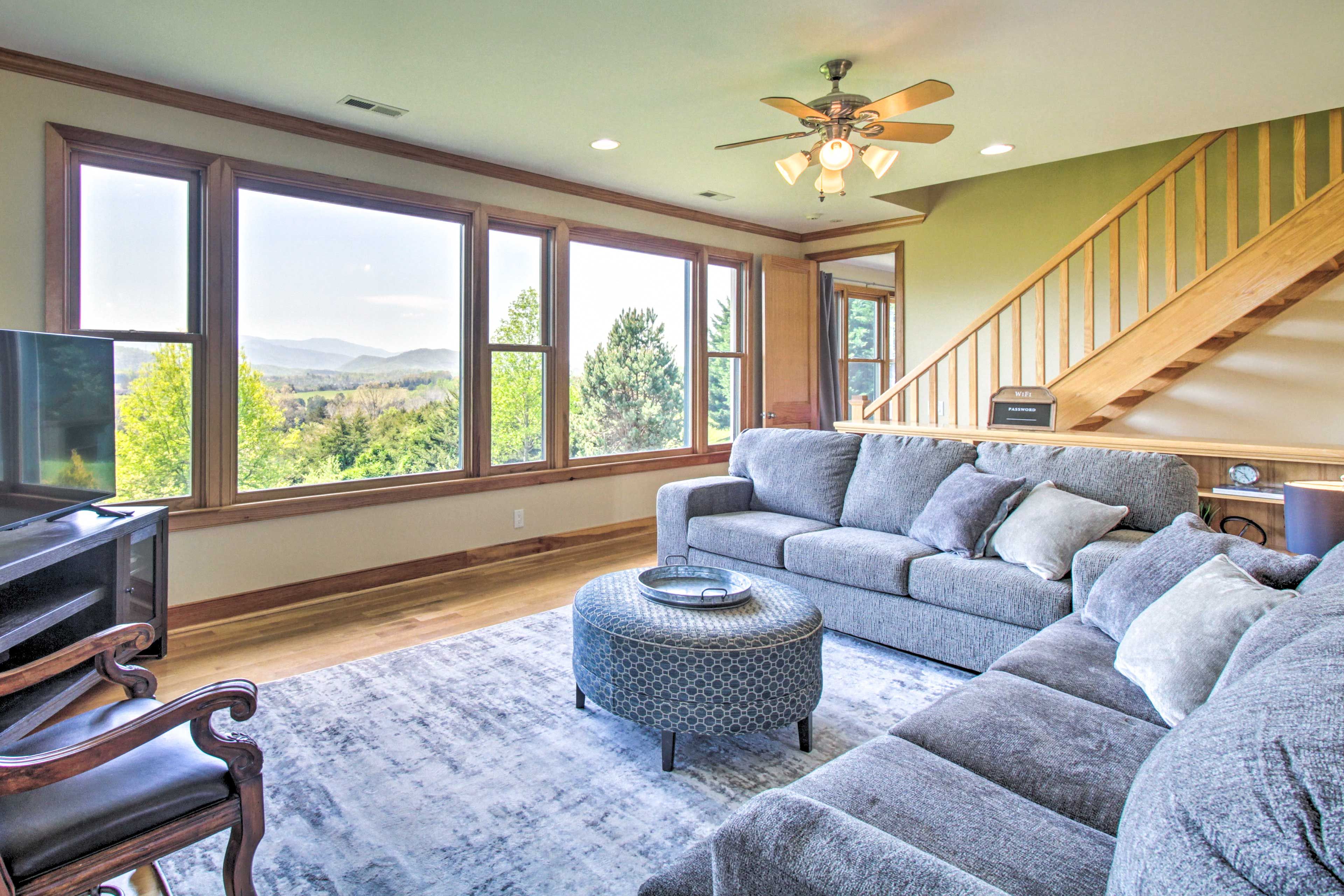 Living Room | Central Heat & A/C