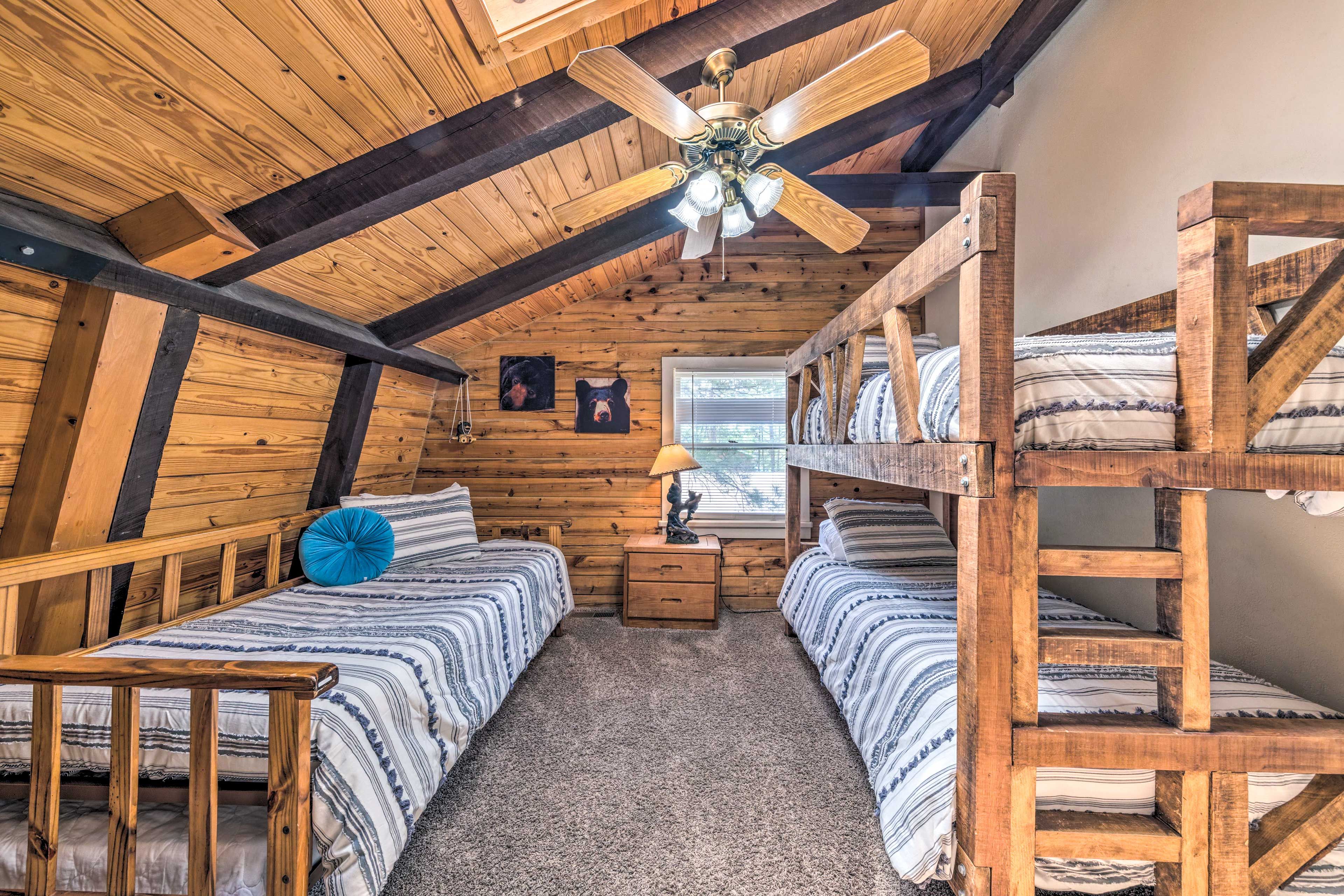 Bedroom 4 | 2nd Floor | Twin Bunk Bed | 2 Twin Beds